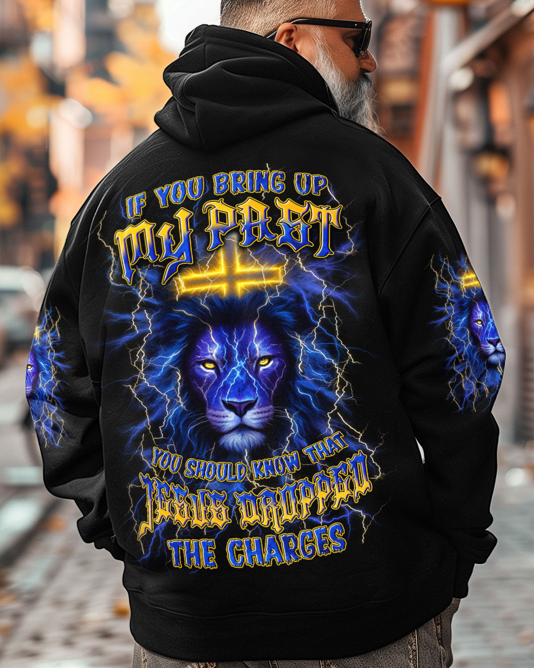 Jesus Dropped The Charges Lion Men's All Over Print Shirt - Yhln1606252