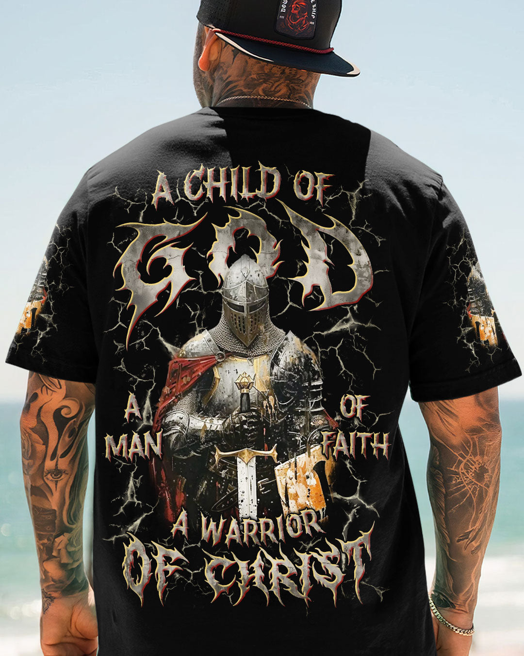 A Warrior Of Christ Men's All Over Print Shirt - Yhln1203253