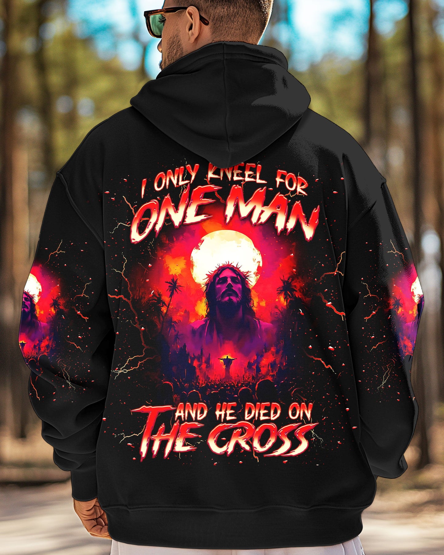 I Only Kneel For One Man Men's All Over Print Shirt - Tlnt1406251