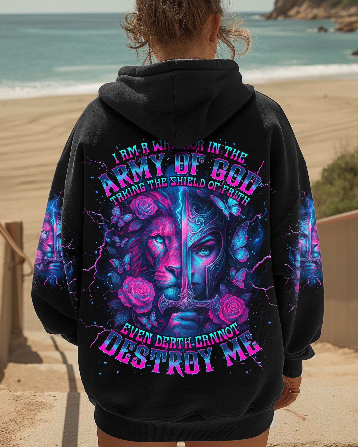 I Am A Warrior In The Army Of God Women's All Over Print Shirt - Tlnt1806252