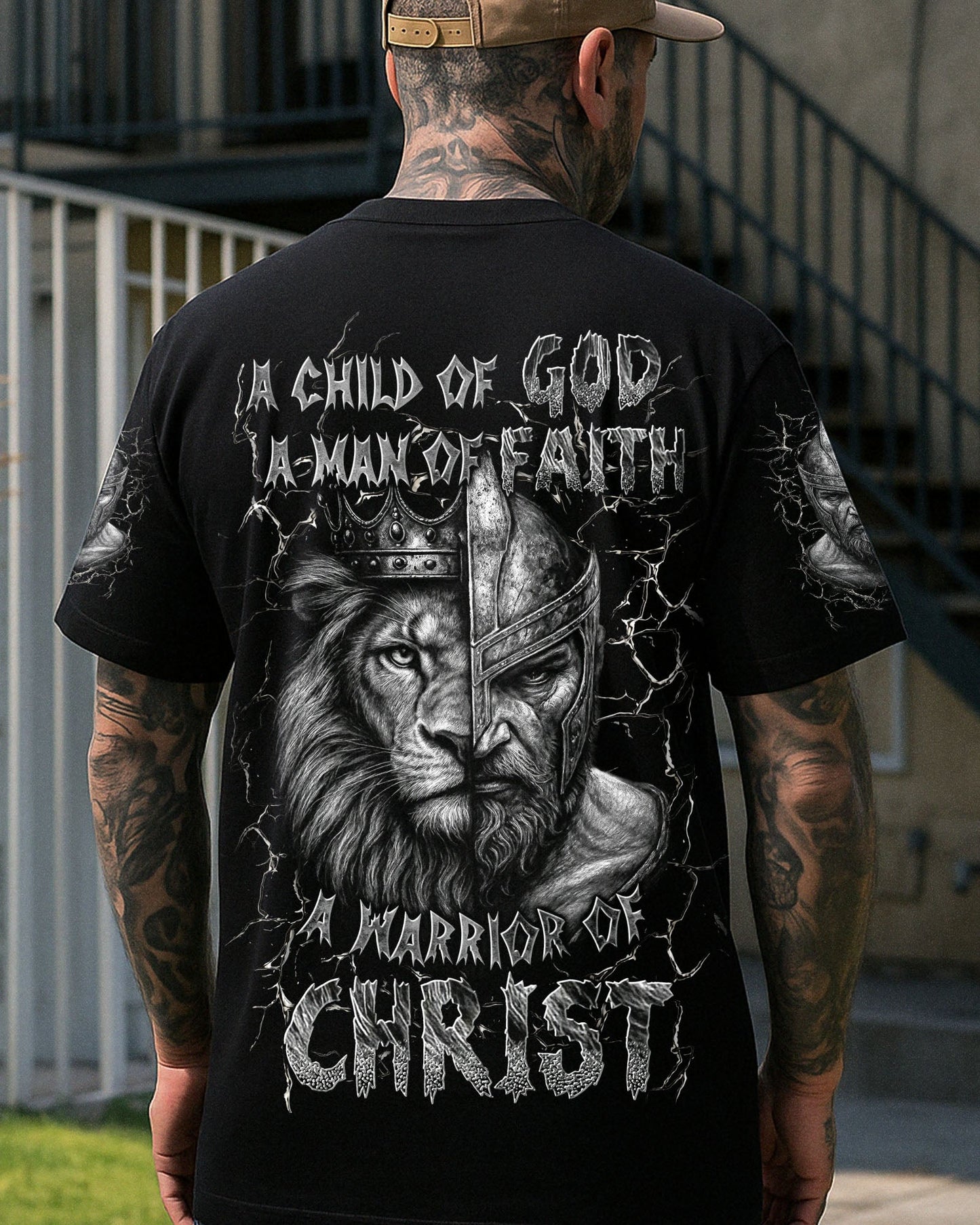 A Warrior Of Christ Men's All Over Print Shirt - Yhln1305254