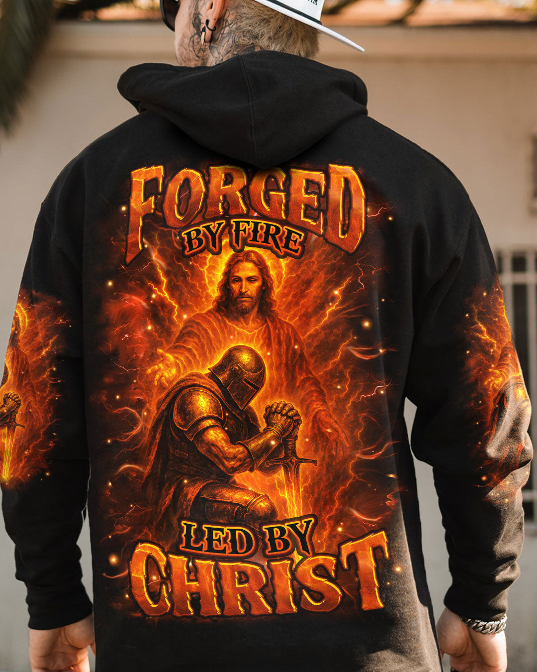 Forged By Fire Led By Christ Men's All Over Print Shirt - Yhhn0906253