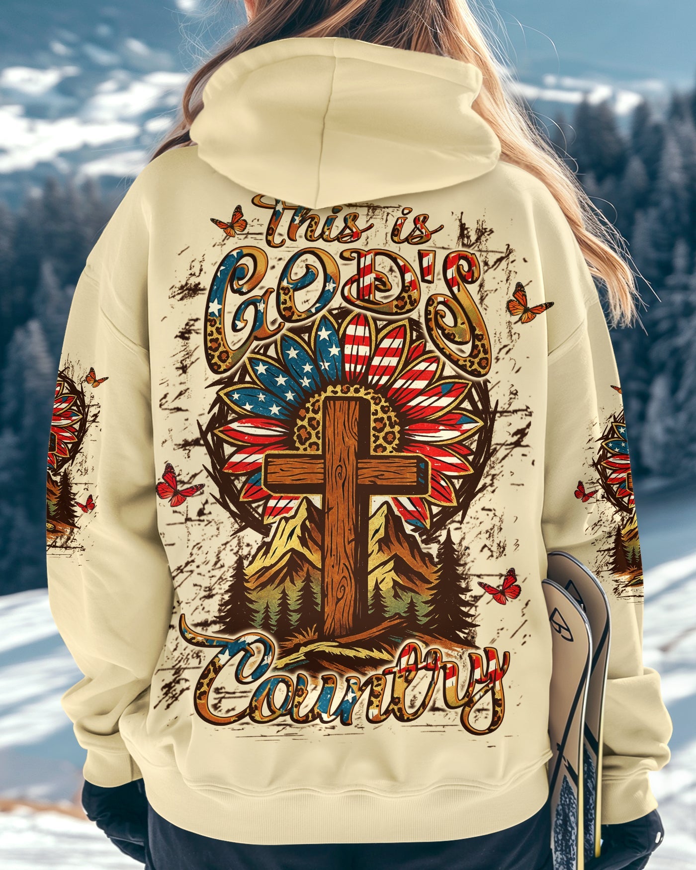 This Is God's Country Women's All Over Print Shirt - Yhlt1606252