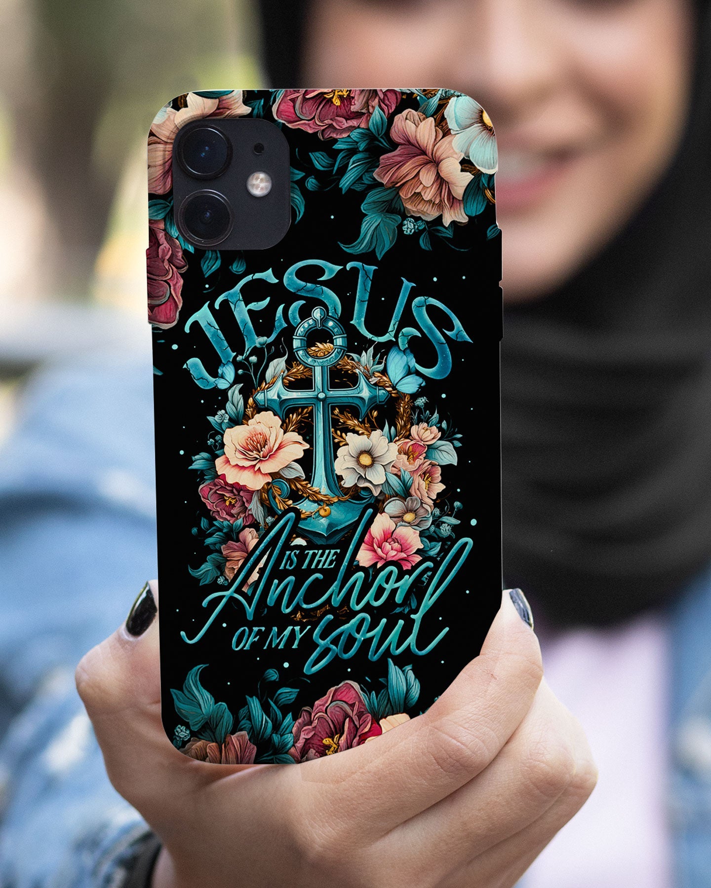 Jesus Is The Anchor Of My Soul Phone Case - Ty3006233