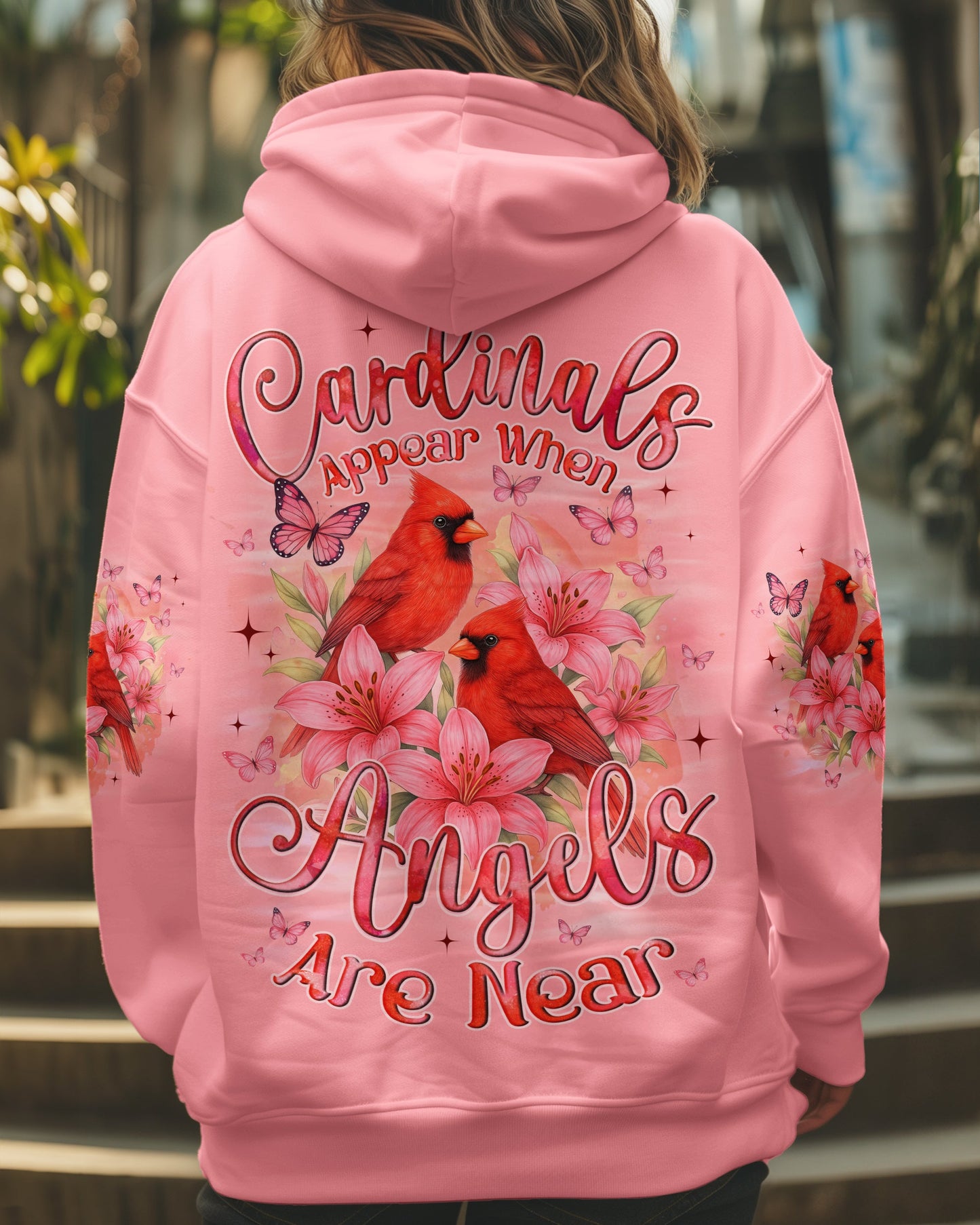 Cardinals Appear When Angels Are Near Women's All Over Print Shirt - Tyqy0906251