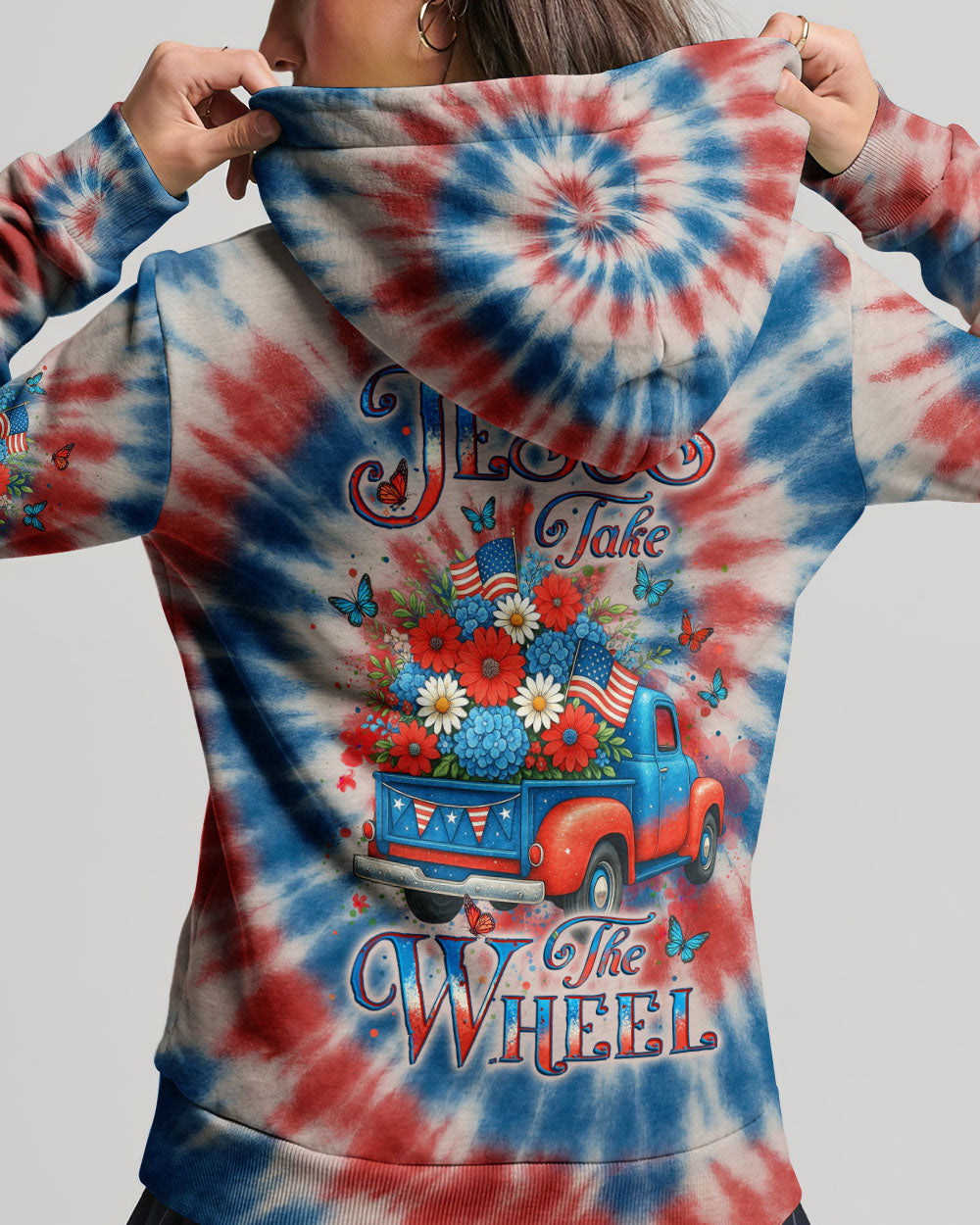 Jesus Take The Wheel Women's All Over Print Shirt - Yhlt2105252