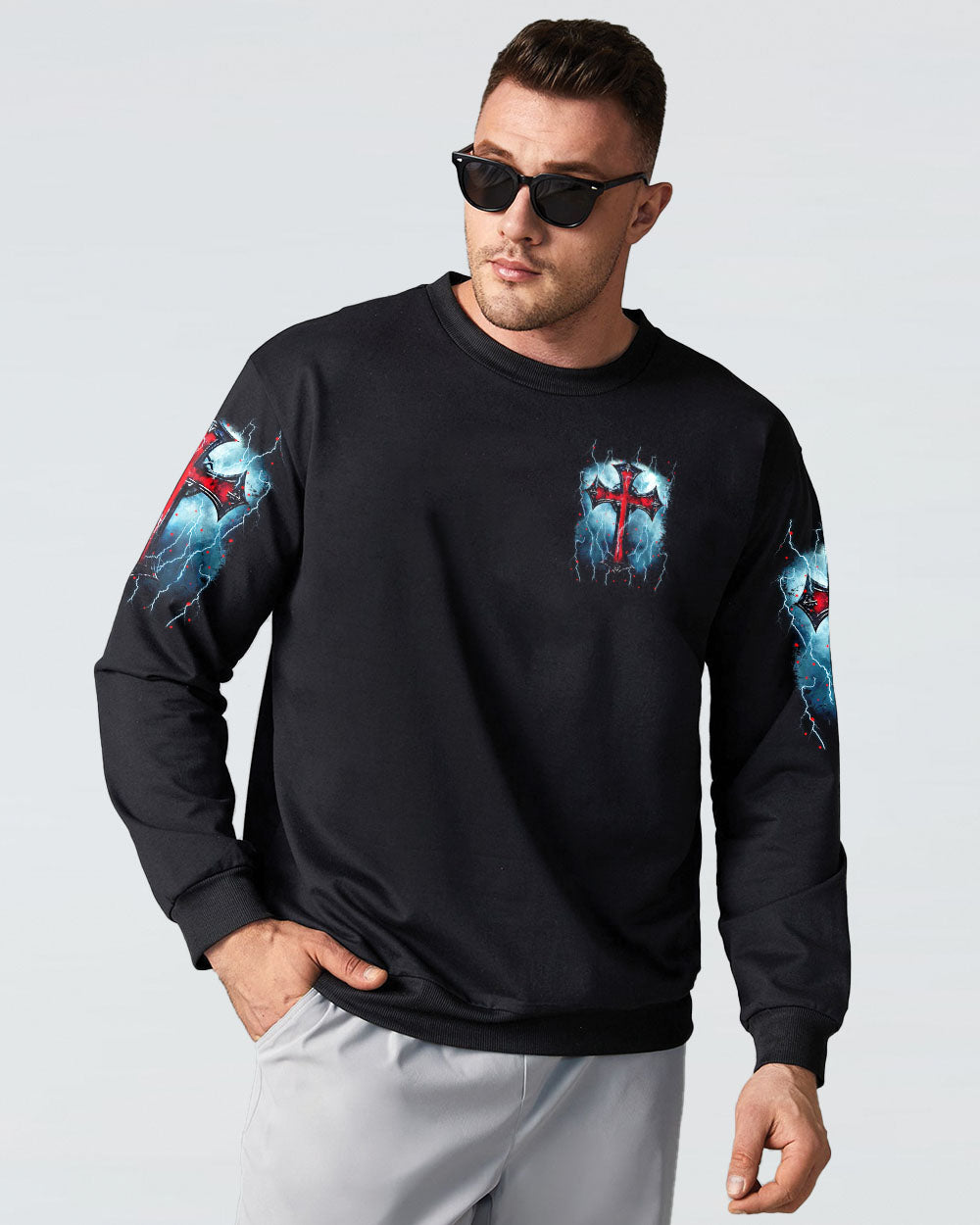 God Is My Strength Men's All Over Print Shirt - Yhln1903253