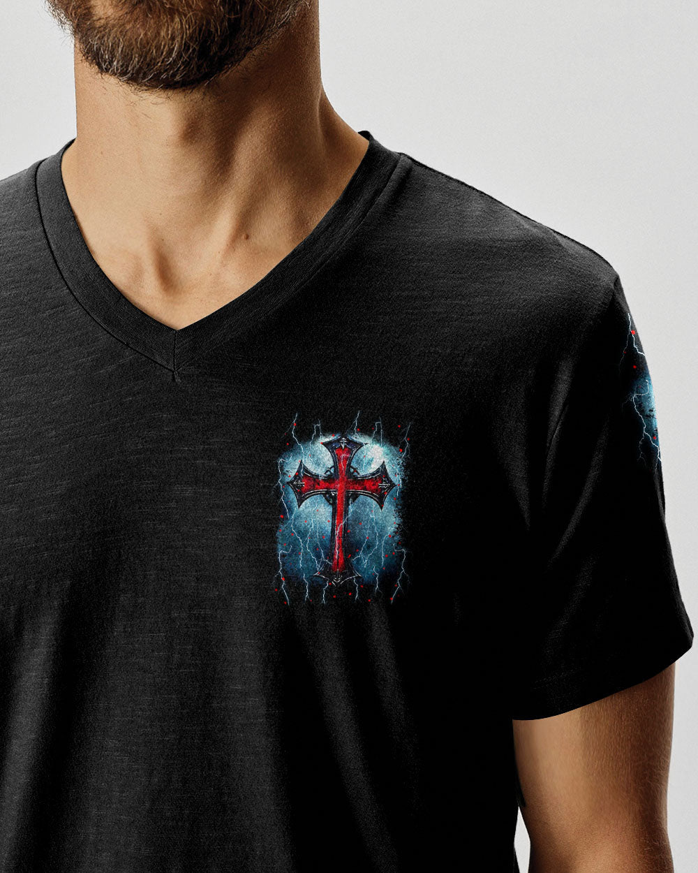 God Is My Strength Men's All Over Print Shirt - Yhln1903253