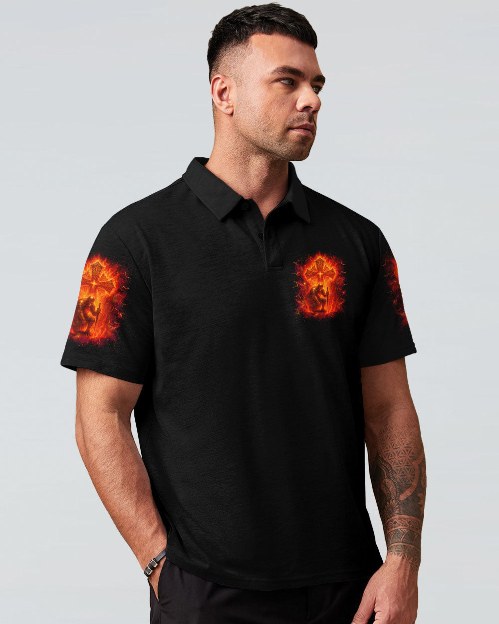 I'm A Warrior Of God Men's All Over Print Shirt - Tlnz0606253