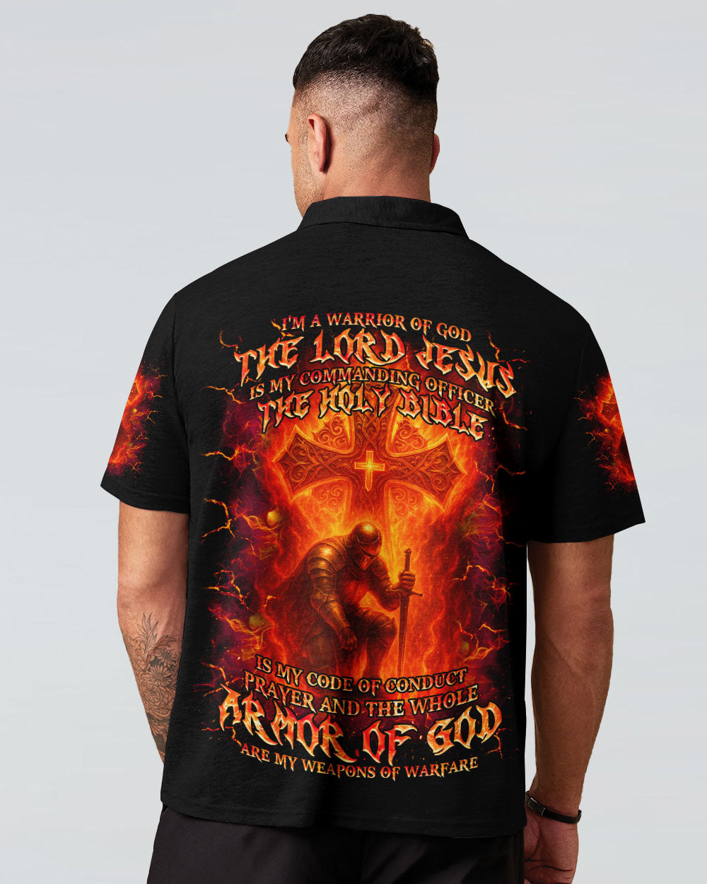I'm A Warrior Of God Men's All Over Print Shirt - Tlnz0606253