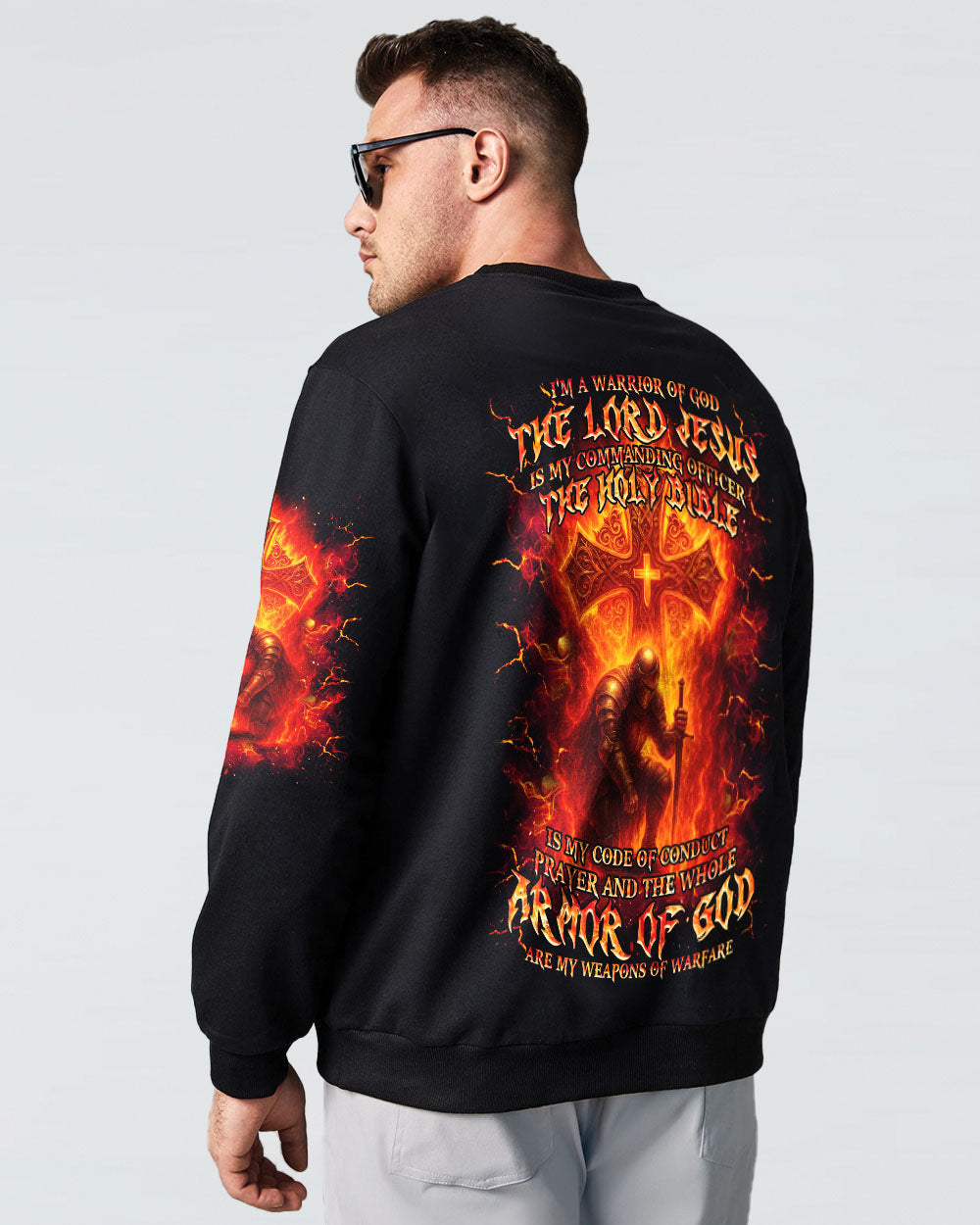 I'm A Warrior Of God Men's All Over Print Shirt - Tlnz0606253