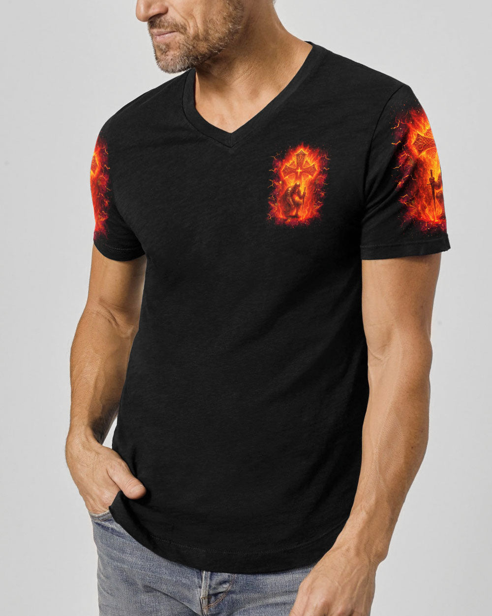 I'm A Warrior Of God Men's All Over Print Shirt - Tlnz0606253
