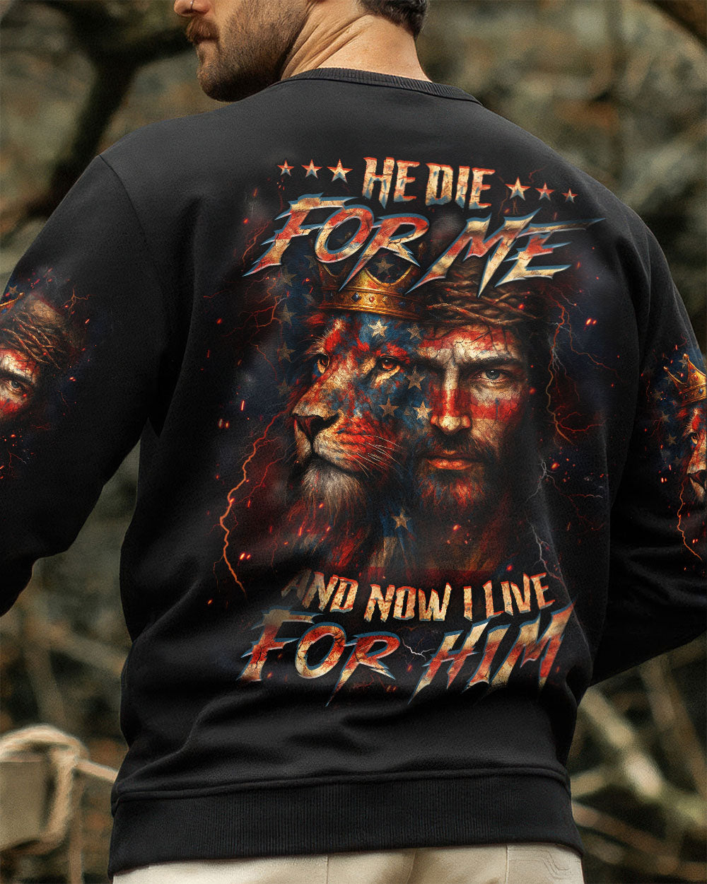 He Died For Me Men's All Over Print Shirt - Yhhn2006253