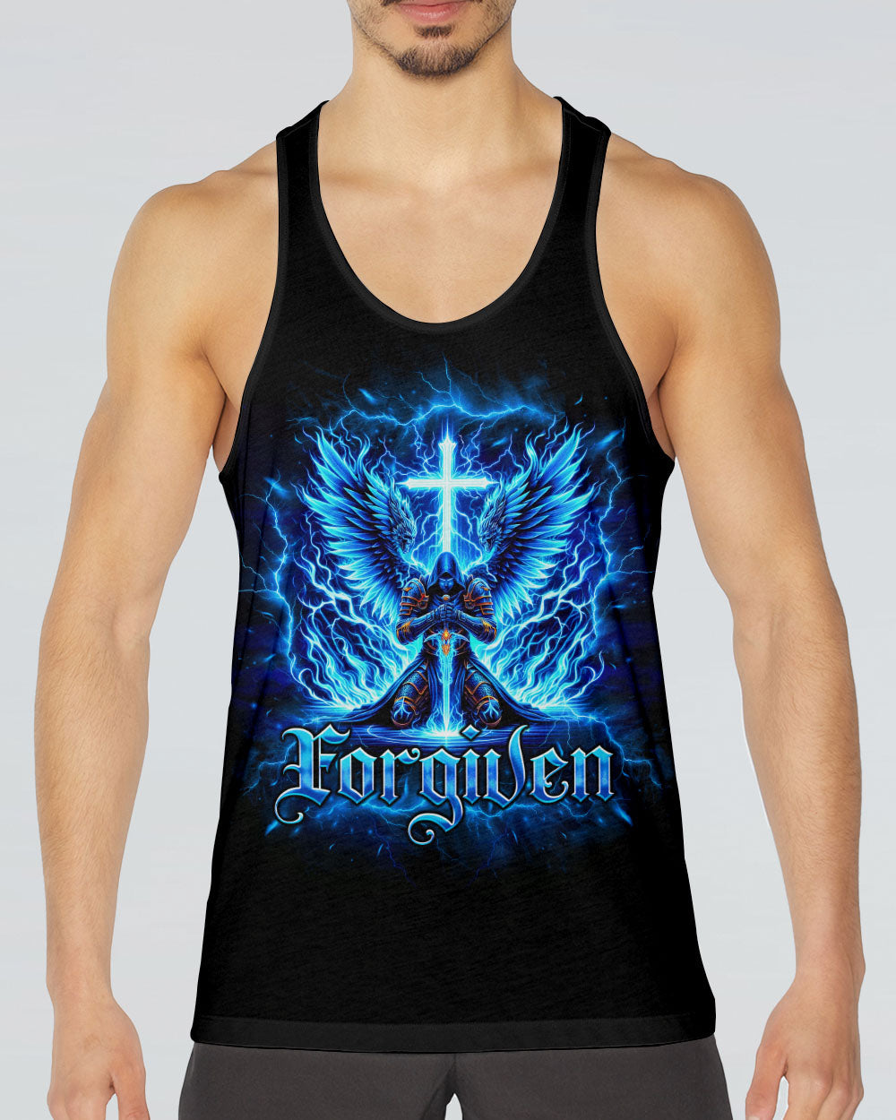 Forgiven Warrior Wings Men's All Over Print Shirt - Tlno1403253