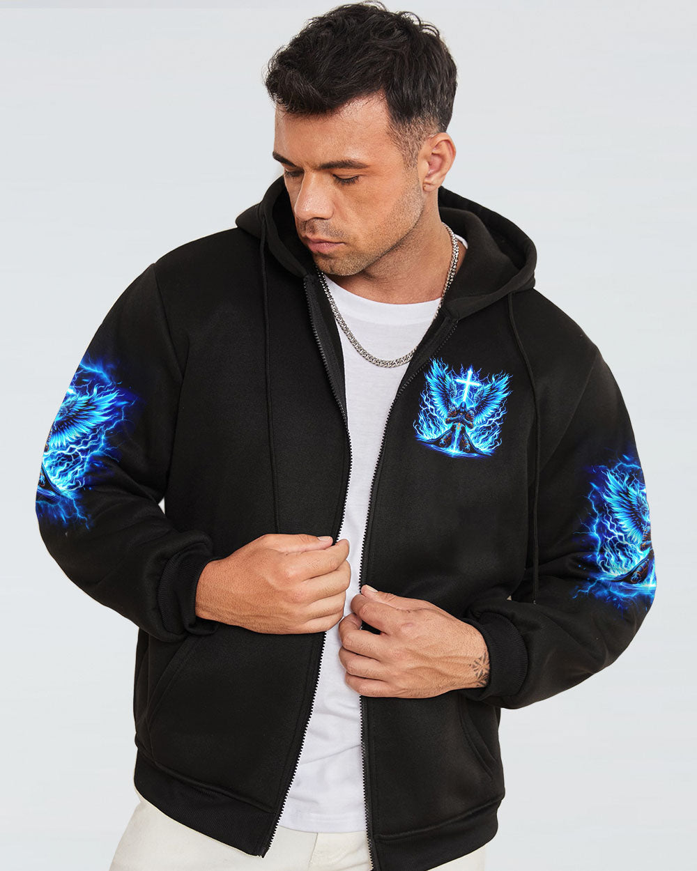 Forgiven Warrior Wings Men's All Over Print Shirt - Tlno1403253