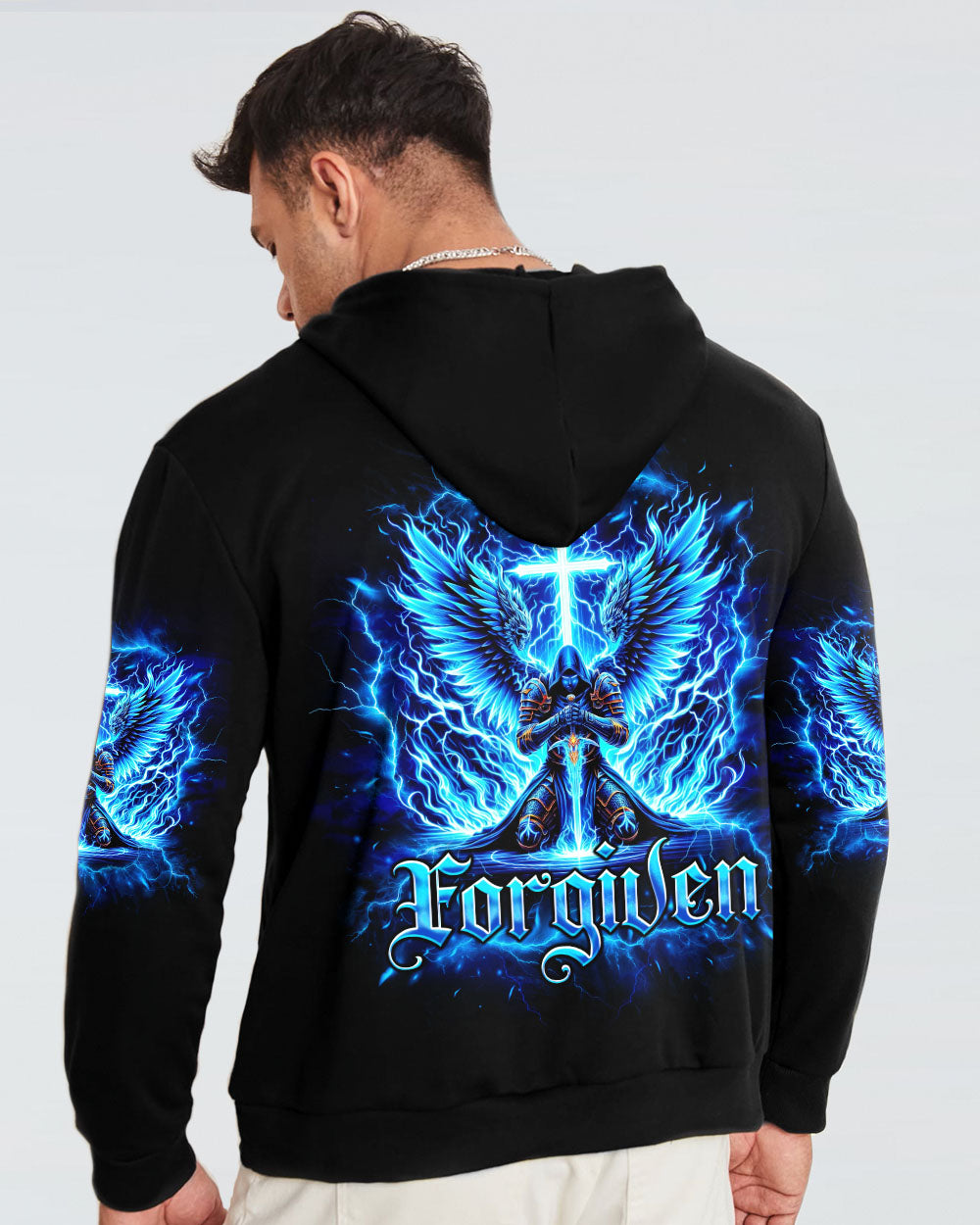 Forgiven Warrior Wings Men's All Over Print Shirt - Tlno1403253