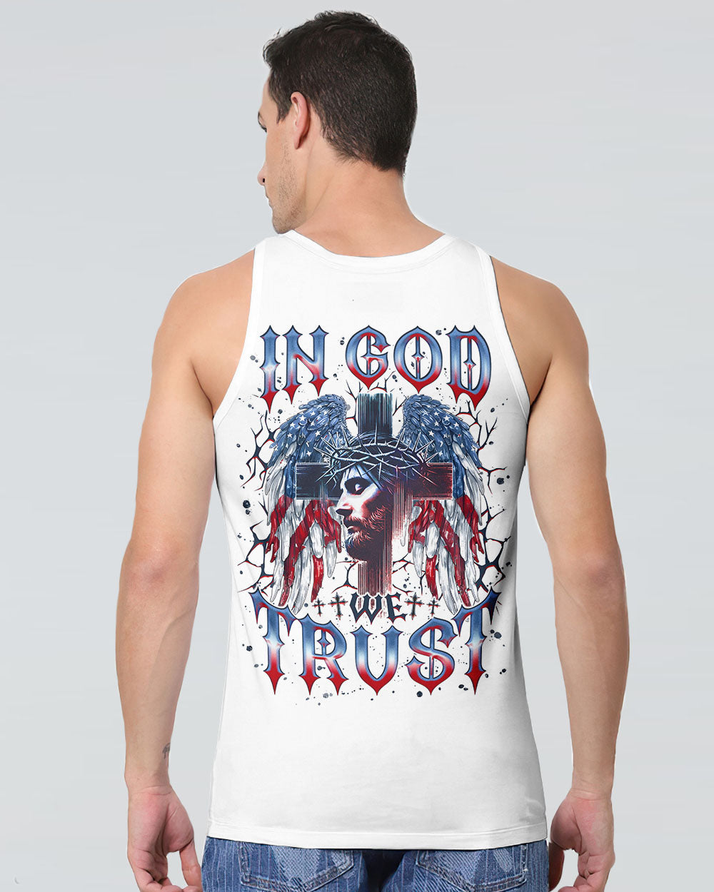In God We Trust Men's All Over Print Shirt - Tlno2305252
