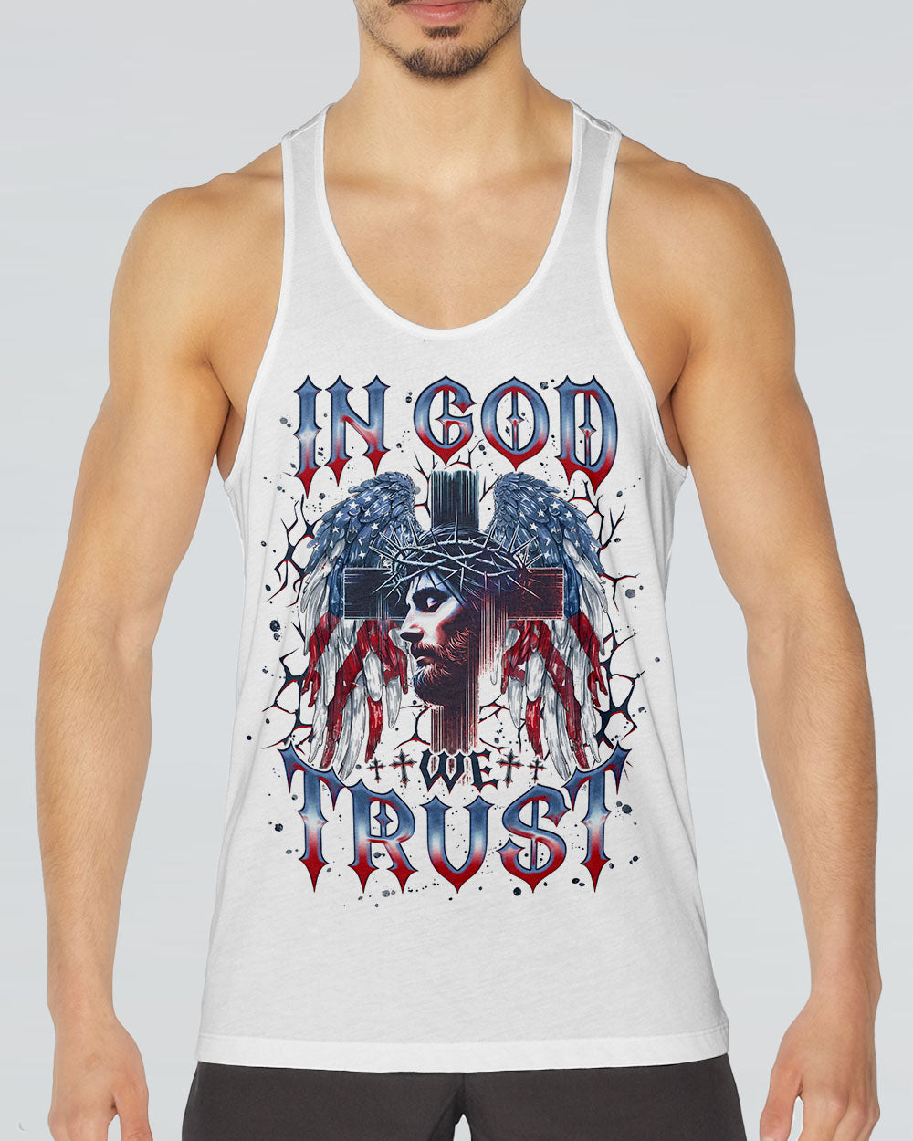 In God We Trust Men's All Over Print Shirt - Tlno2305252