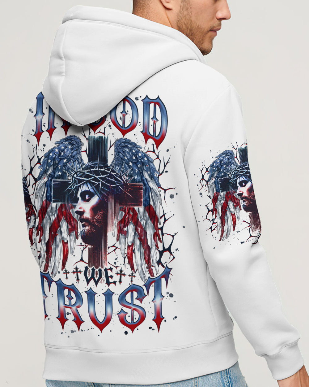 In God We Trust Men's All Over Print Shirt - Tlno2305252