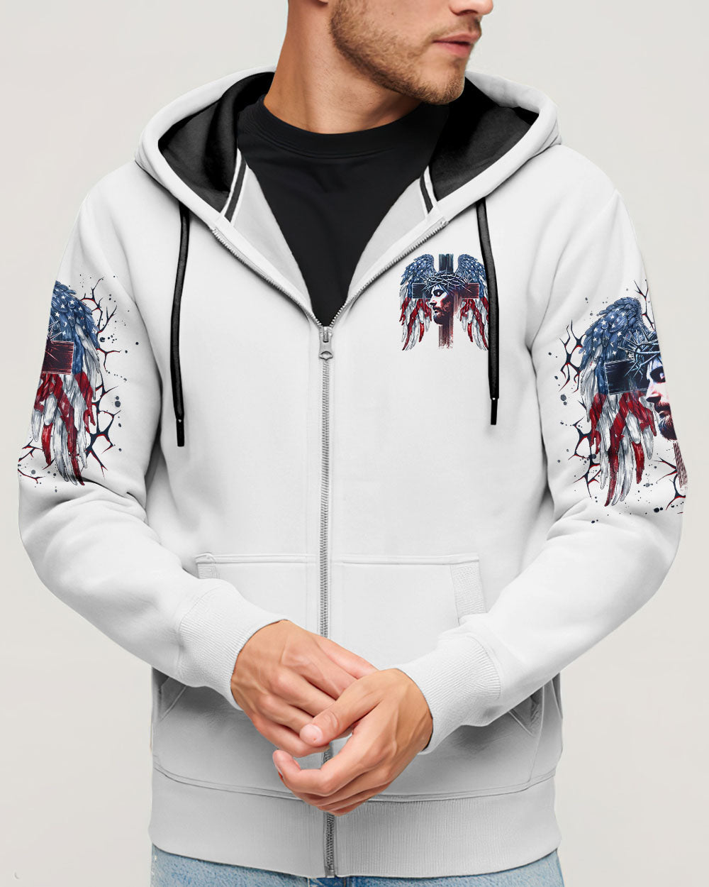 In God We Trust Men's All Over Print Shirt - Tlno2305252