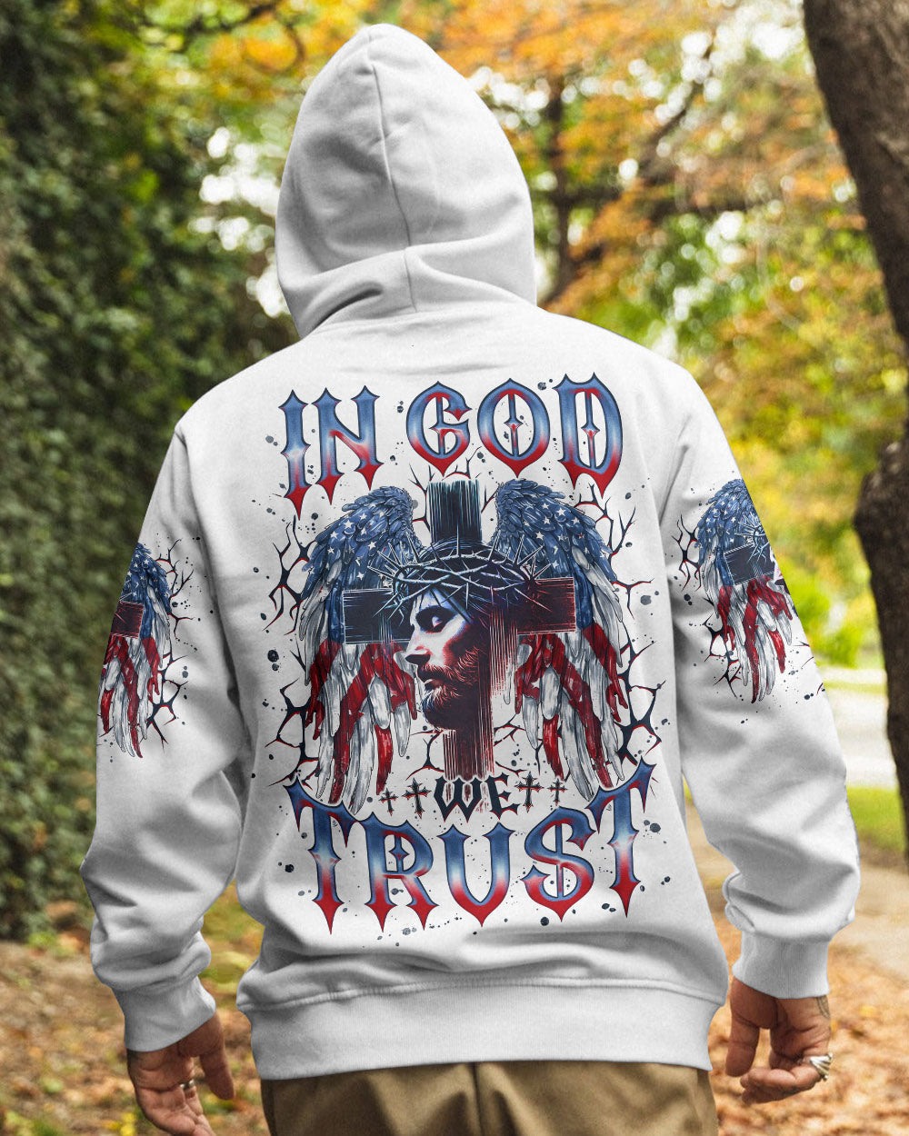 In God We Trust Men's All Over Print Shirt - Tlno2305252