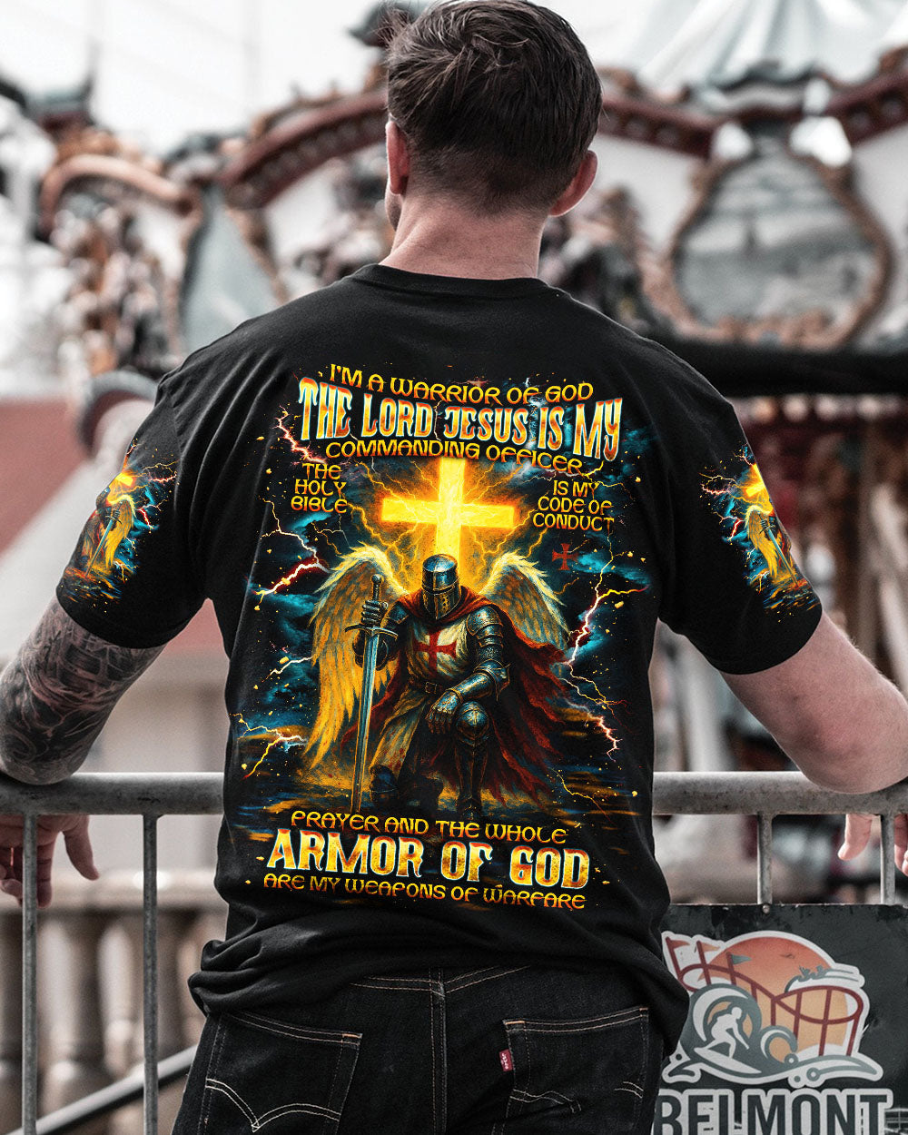 I'm A Warrior Of God Warrior Men's All Over Print Shirt - Tlnt1104251