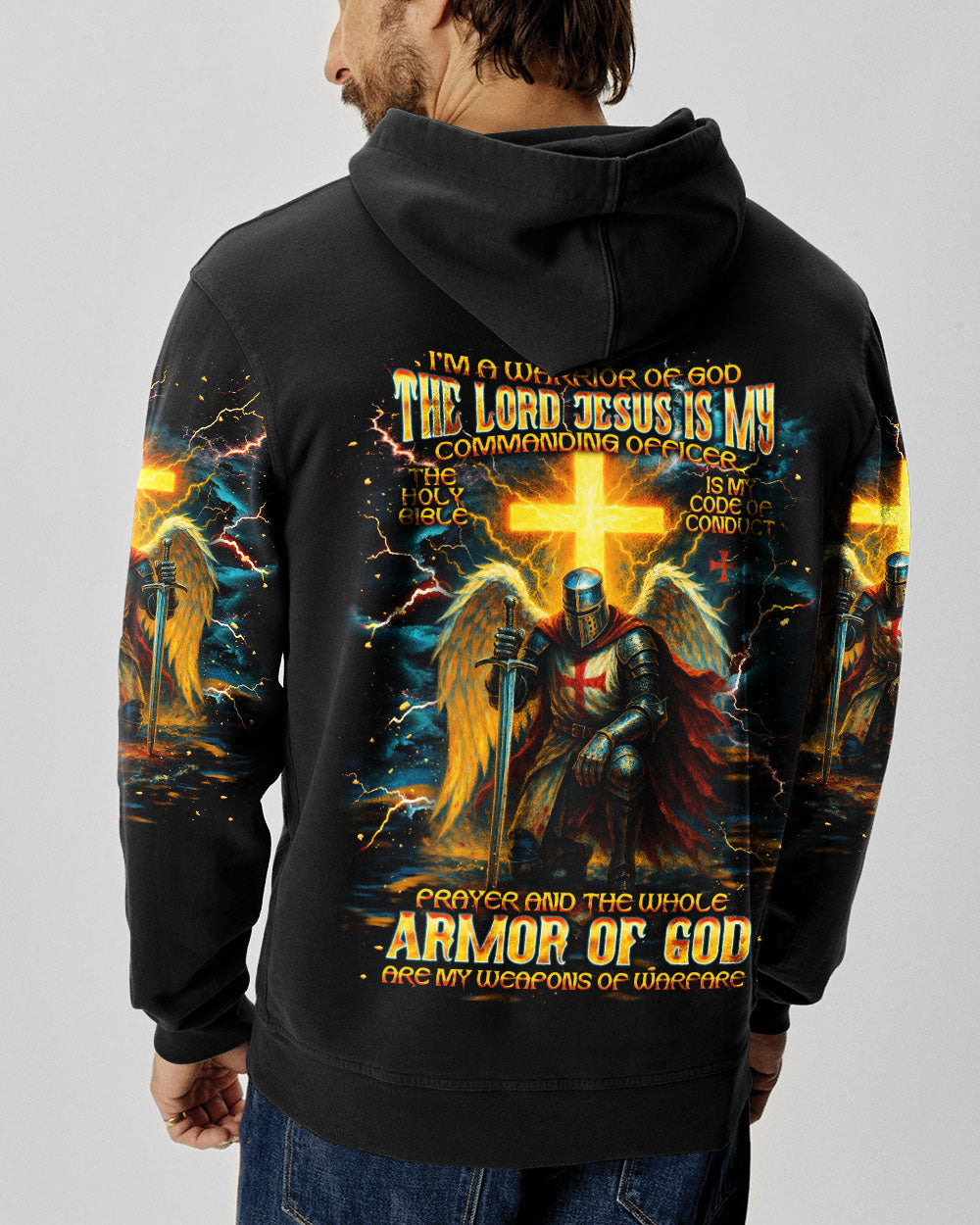 I'm A Warrior Of God Warrior Men's All Over Print Shirt - Tlnt1104251