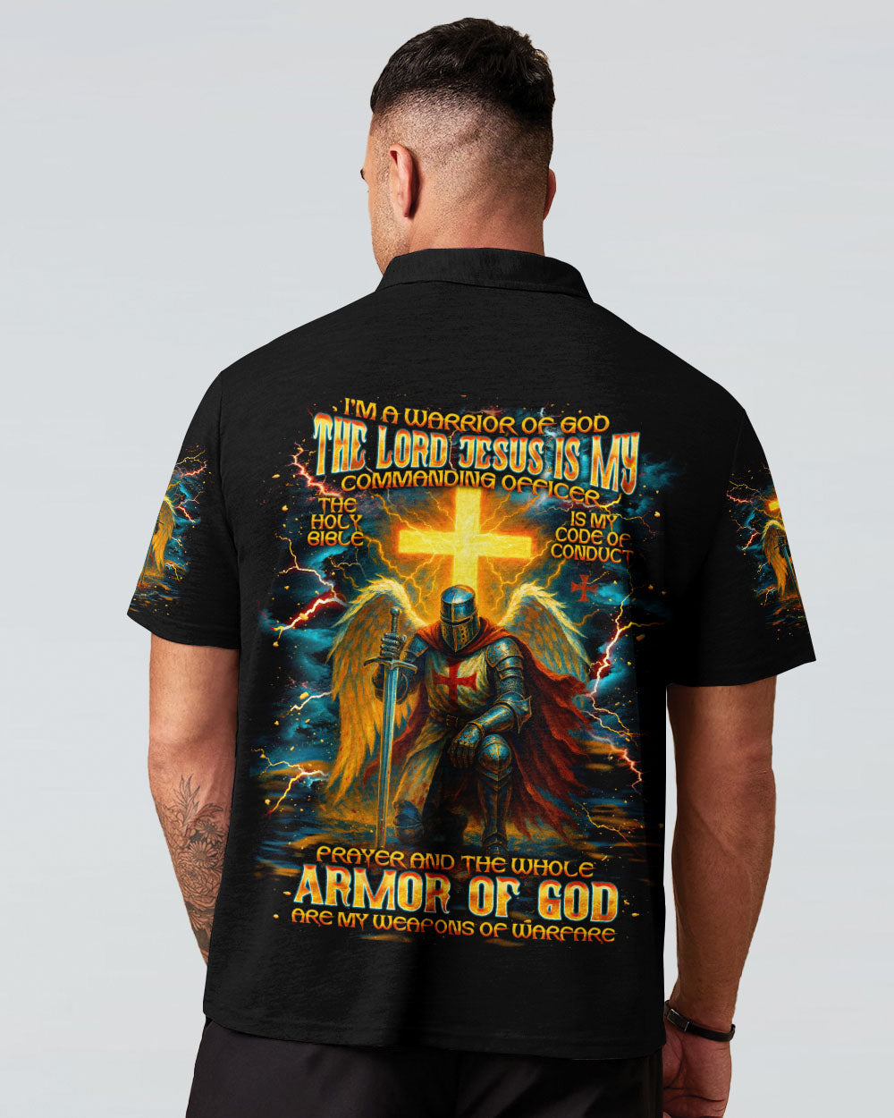 I'm A Warrior Of God Warrior Men's All Over Print Shirt - Tlnt1104251