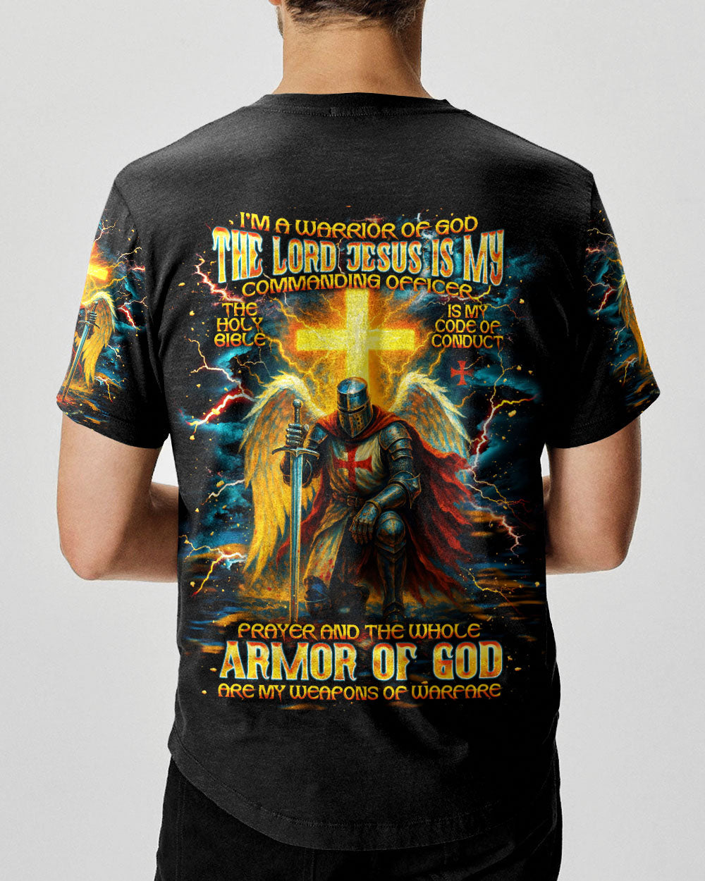 I'm A Warrior Of God Warrior Men's All Over Print Shirt - Tlnt1104251