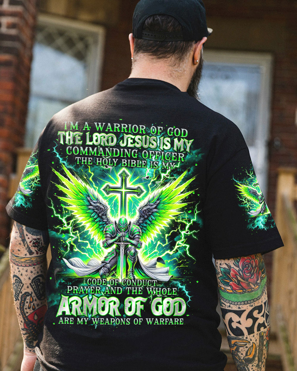 I'm A Warrior Of God Men's All Over Print Shirt - Tlnt1205251