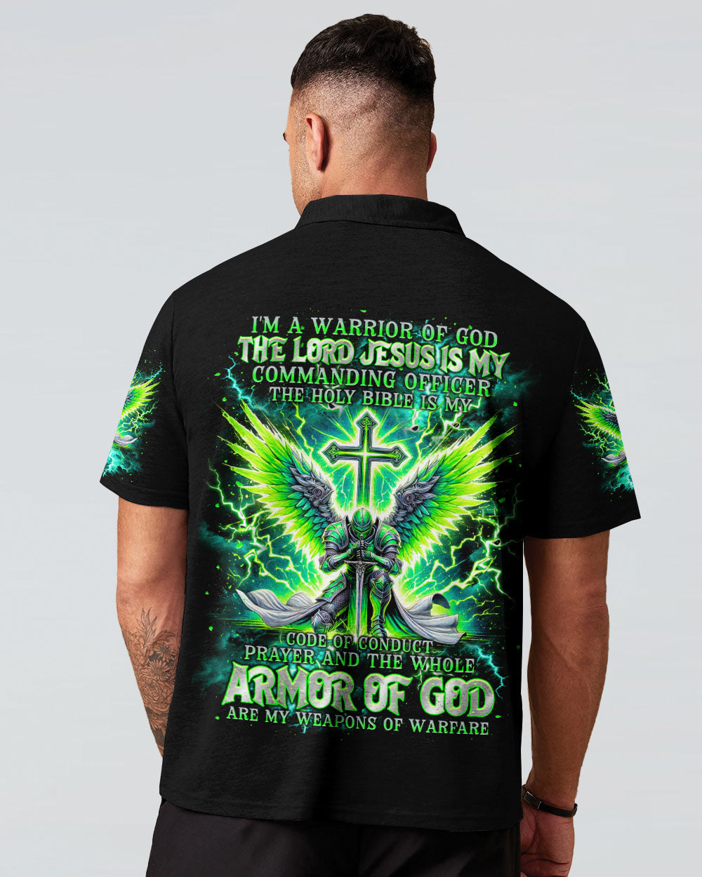 I'm A Warrior Of God Men's All Over Print Shirt - Tlnt1205251