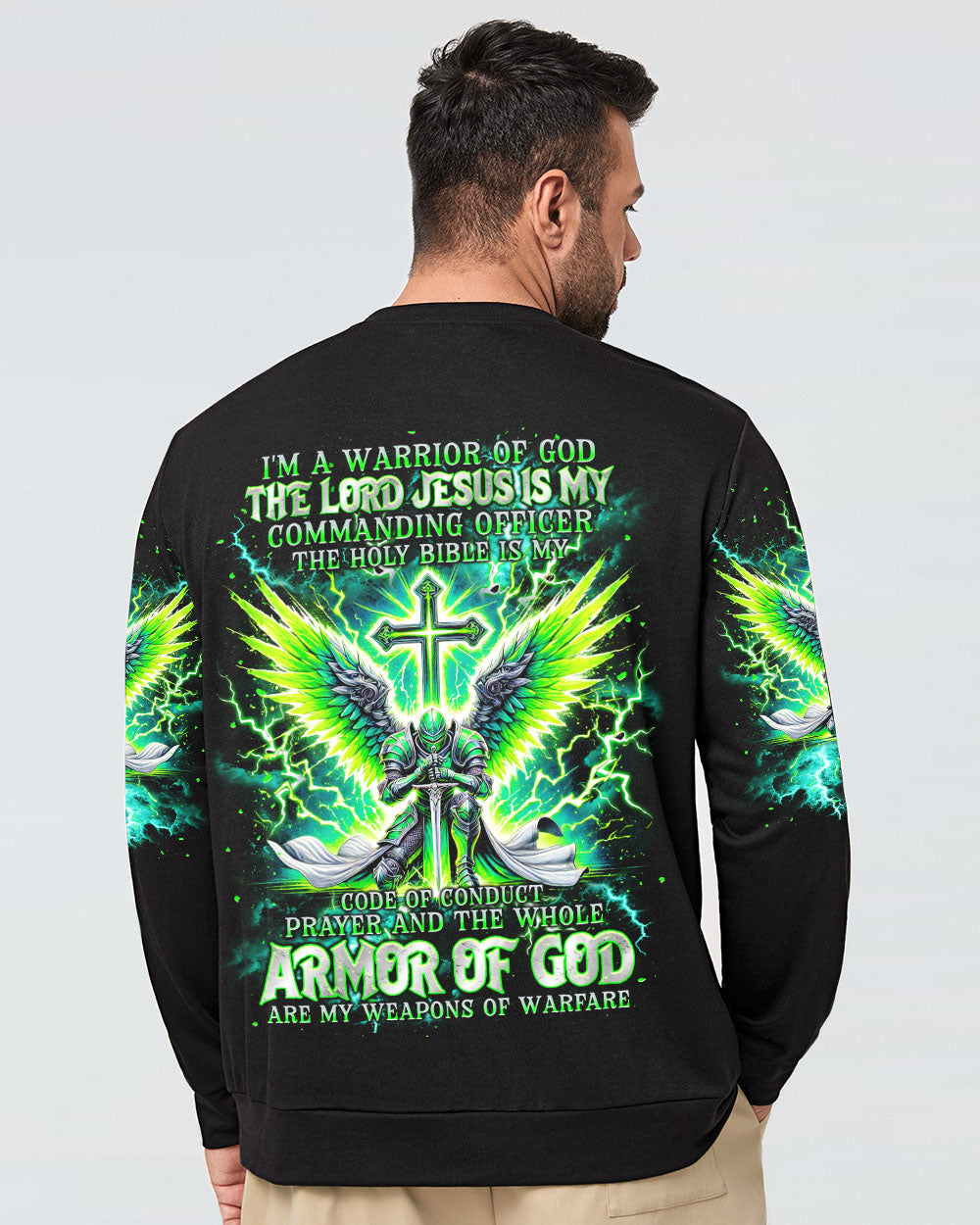 I'm A Warrior Of God Men's All Over Print Shirt - Tlnt1205251