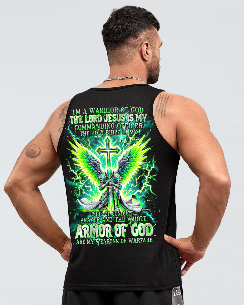 I'm A Warrior Of God Men's All Over Print Shirt - Tlnt1205251