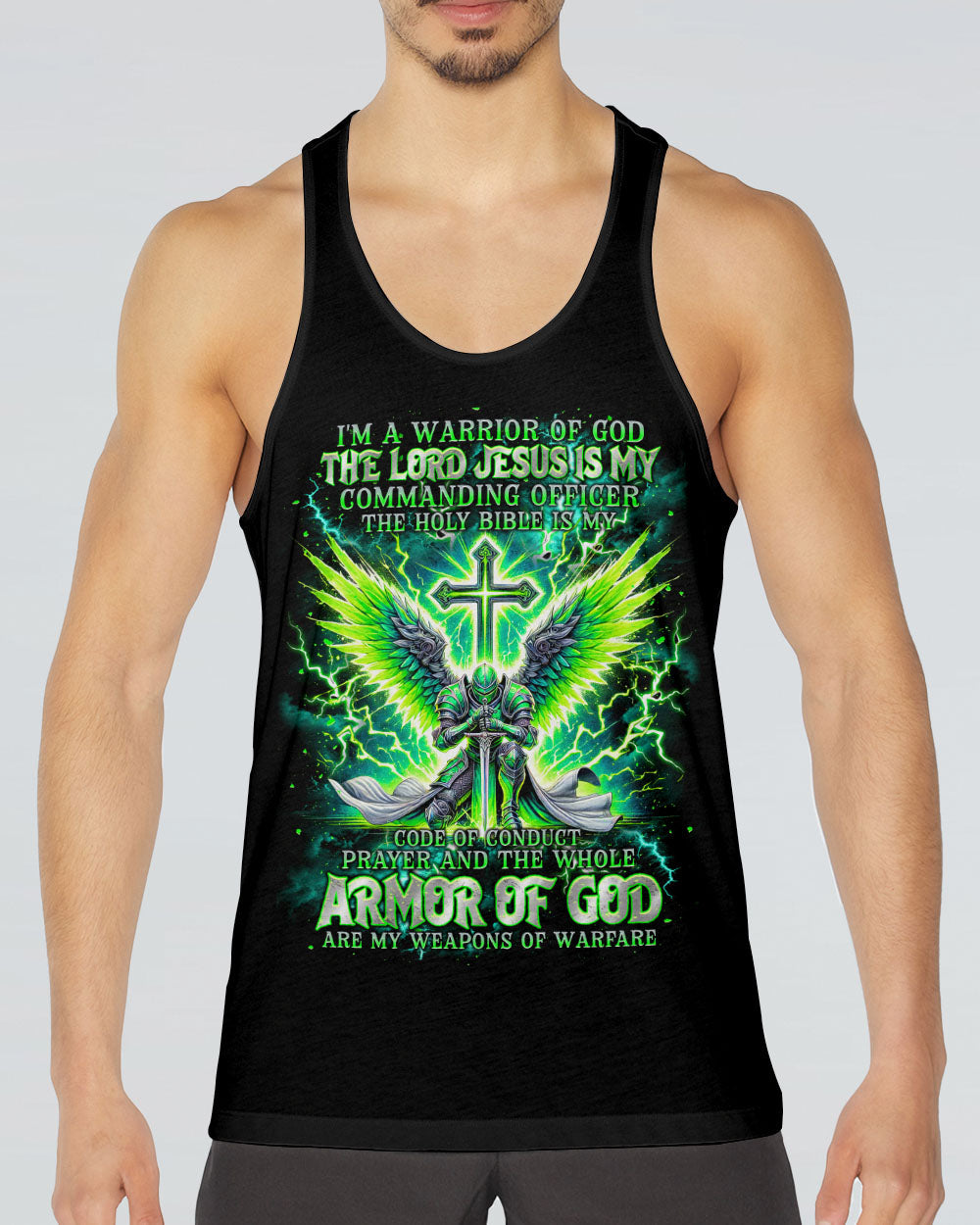 I'm A Warrior Of God Men's All Over Print Shirt - Tlnt1205251