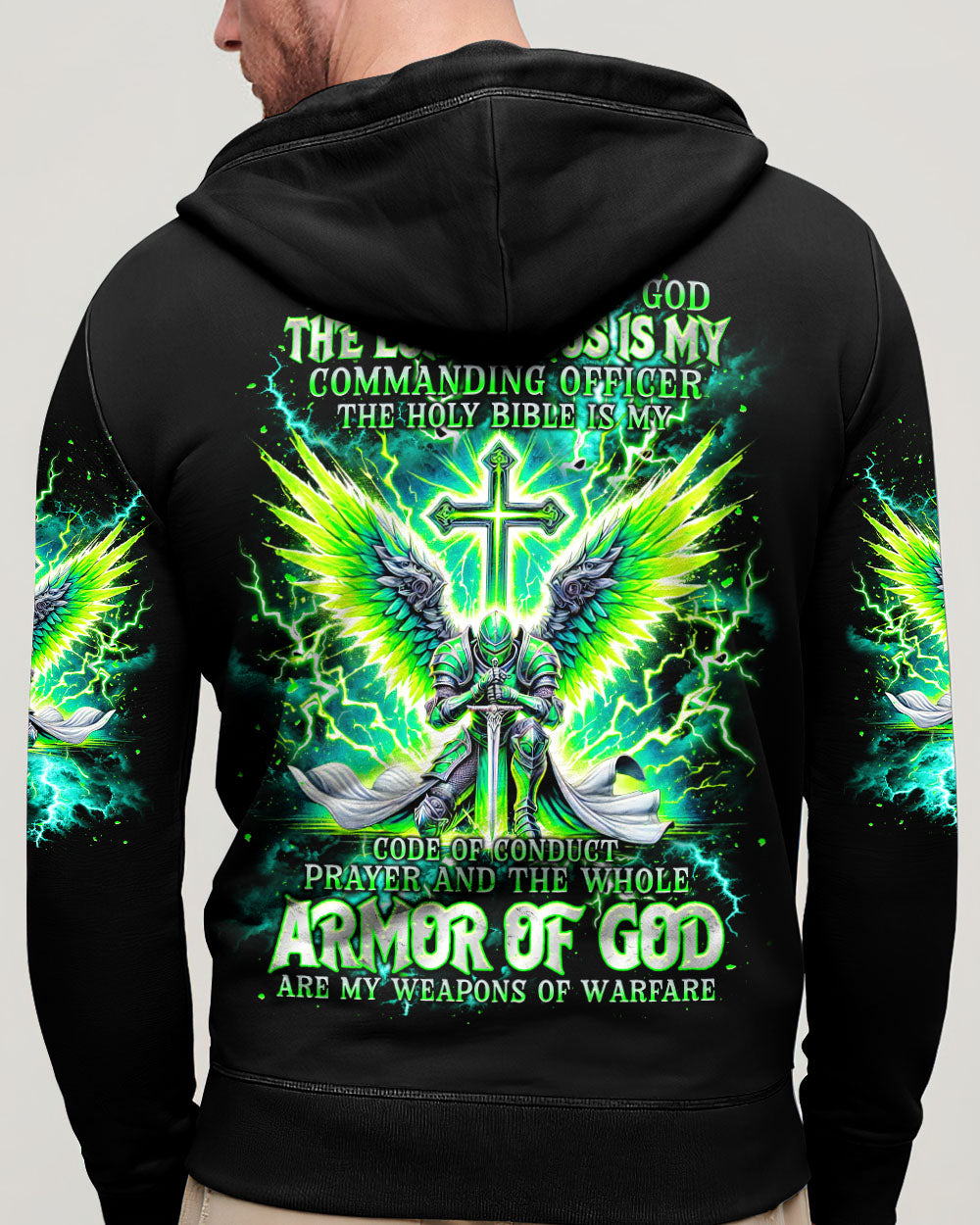 I'm A Warrior Of God Men's All Over Print Shirt - Tlnt1205251