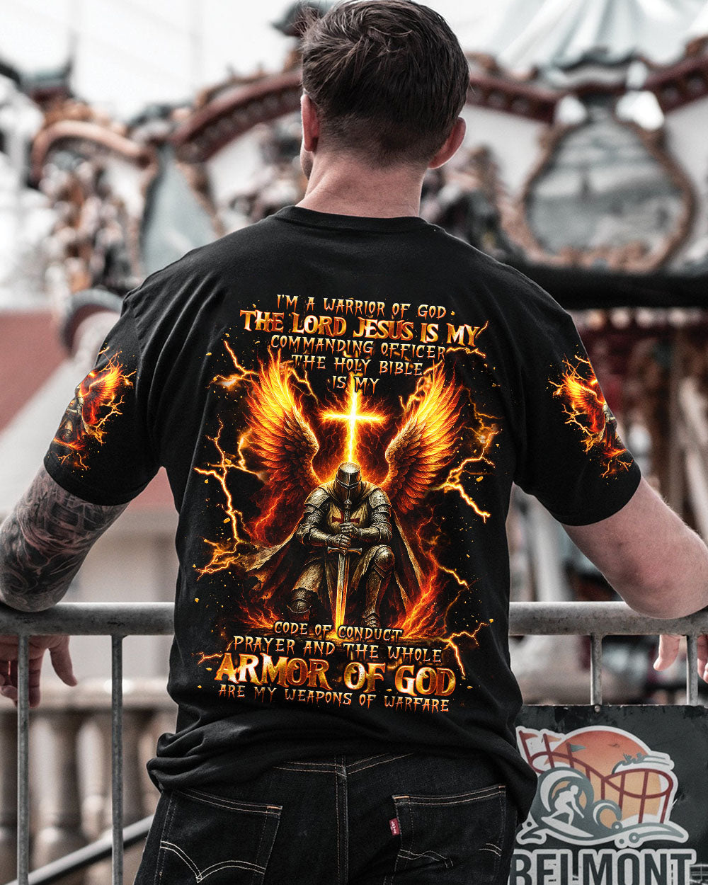 I'm A Warrior Of God Men's All Over Print Shirt - Tlnt1405252