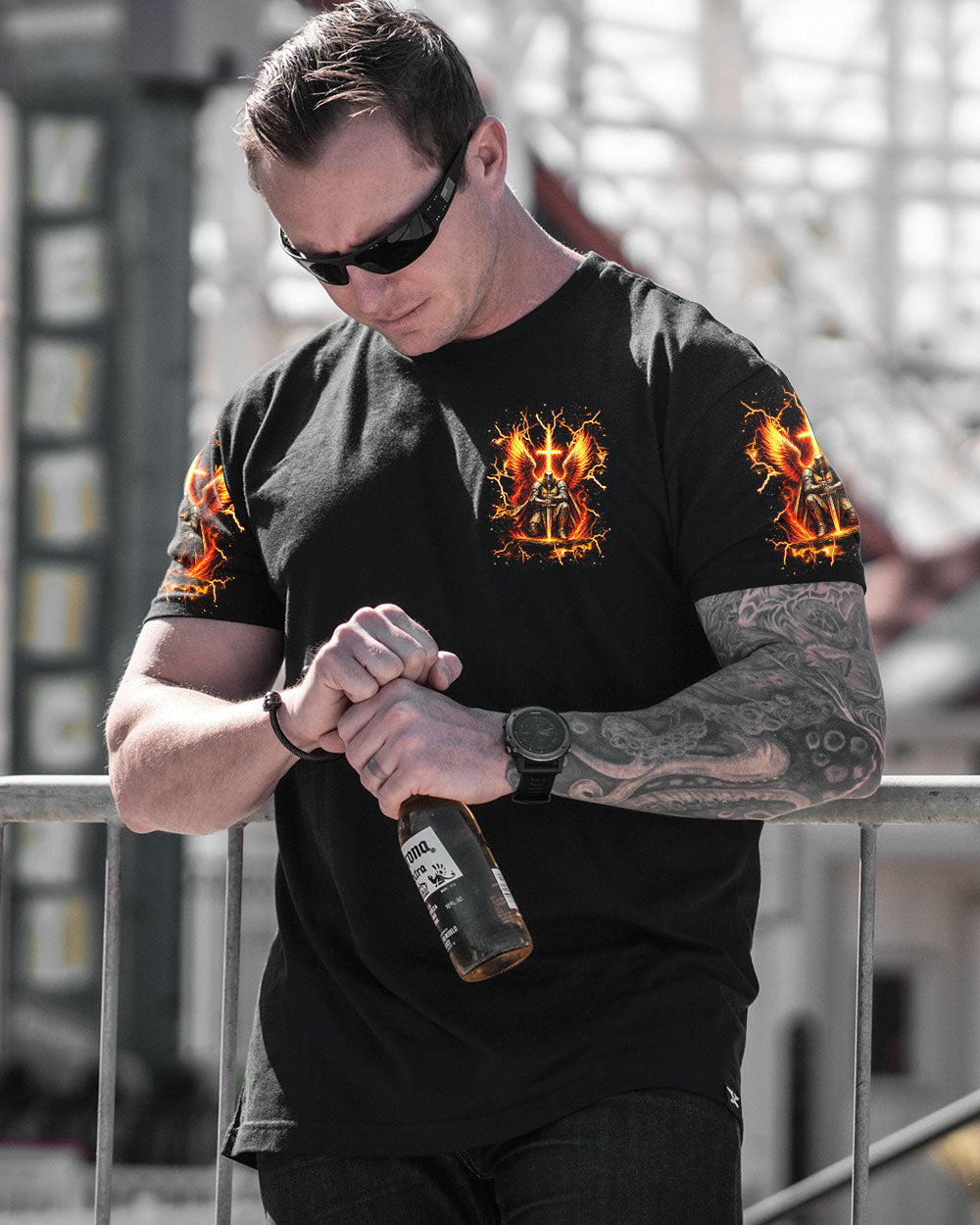 I'm A Warrior Of God Men's All Over Print Shirt - Tlnt1405252