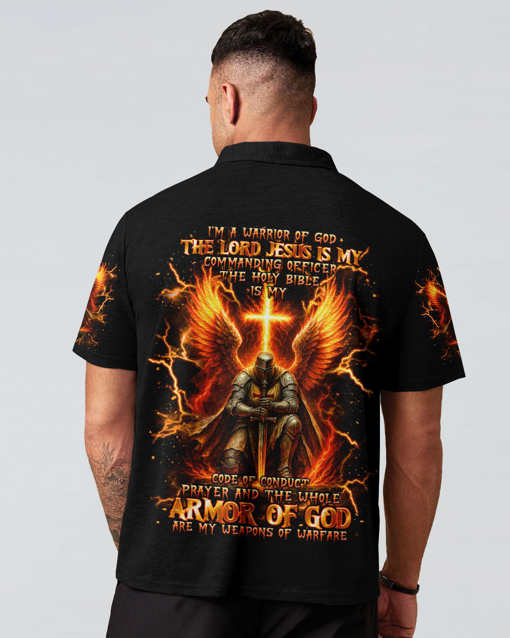 I'm A Warrior Of God Men's All Over Print Shirt - Tlnt1405252