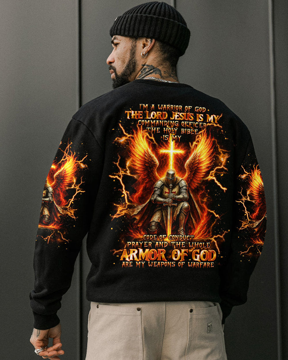I'm A Warrior Of God Men's All Over Print Shirt - Tlnt1405252