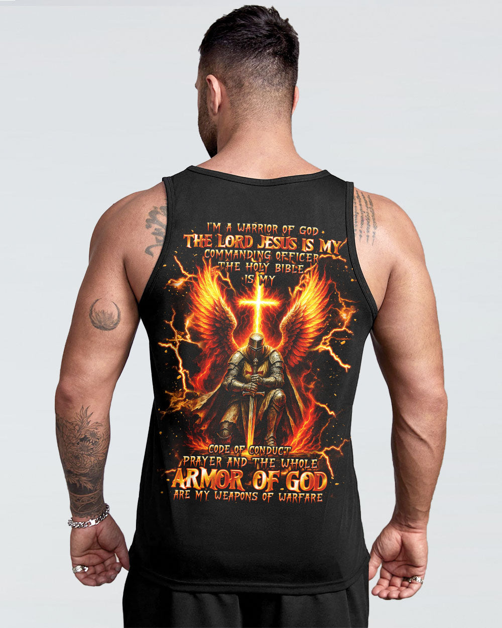 I'm A Warrior Of God Men's All Over Print Shirt - Tlnt1405252