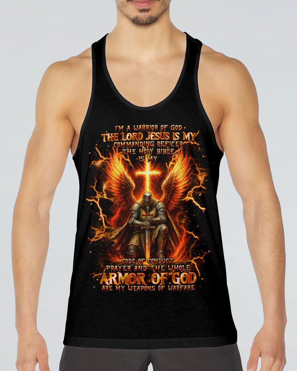 I'm A Warrior Of God Men's All Over Print Shirt - Tlnt1405252