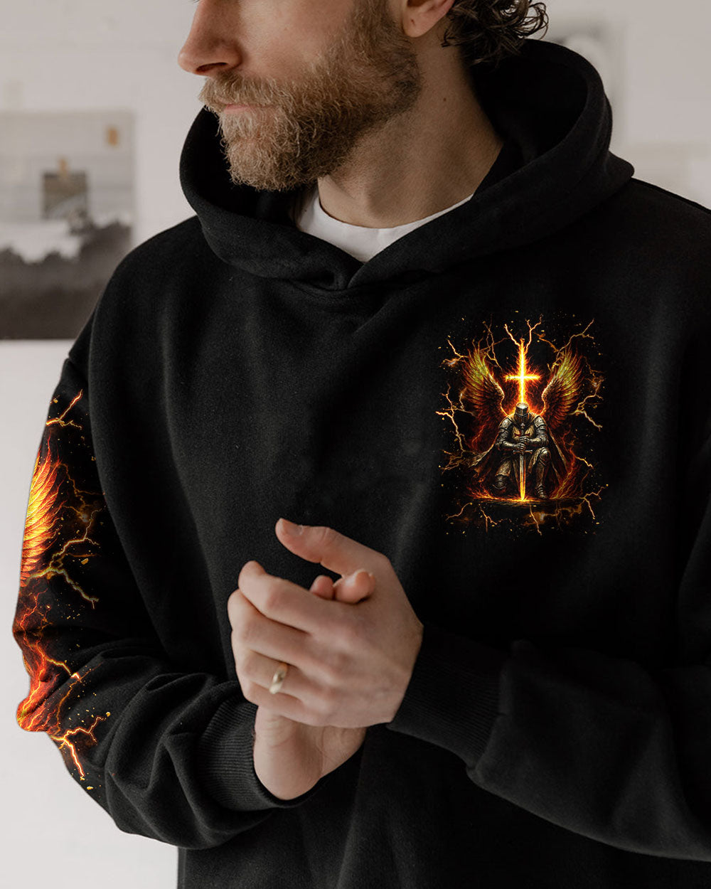 I'm A Warrior Of God Men's All Over Print Shirt - Tlnt1405252