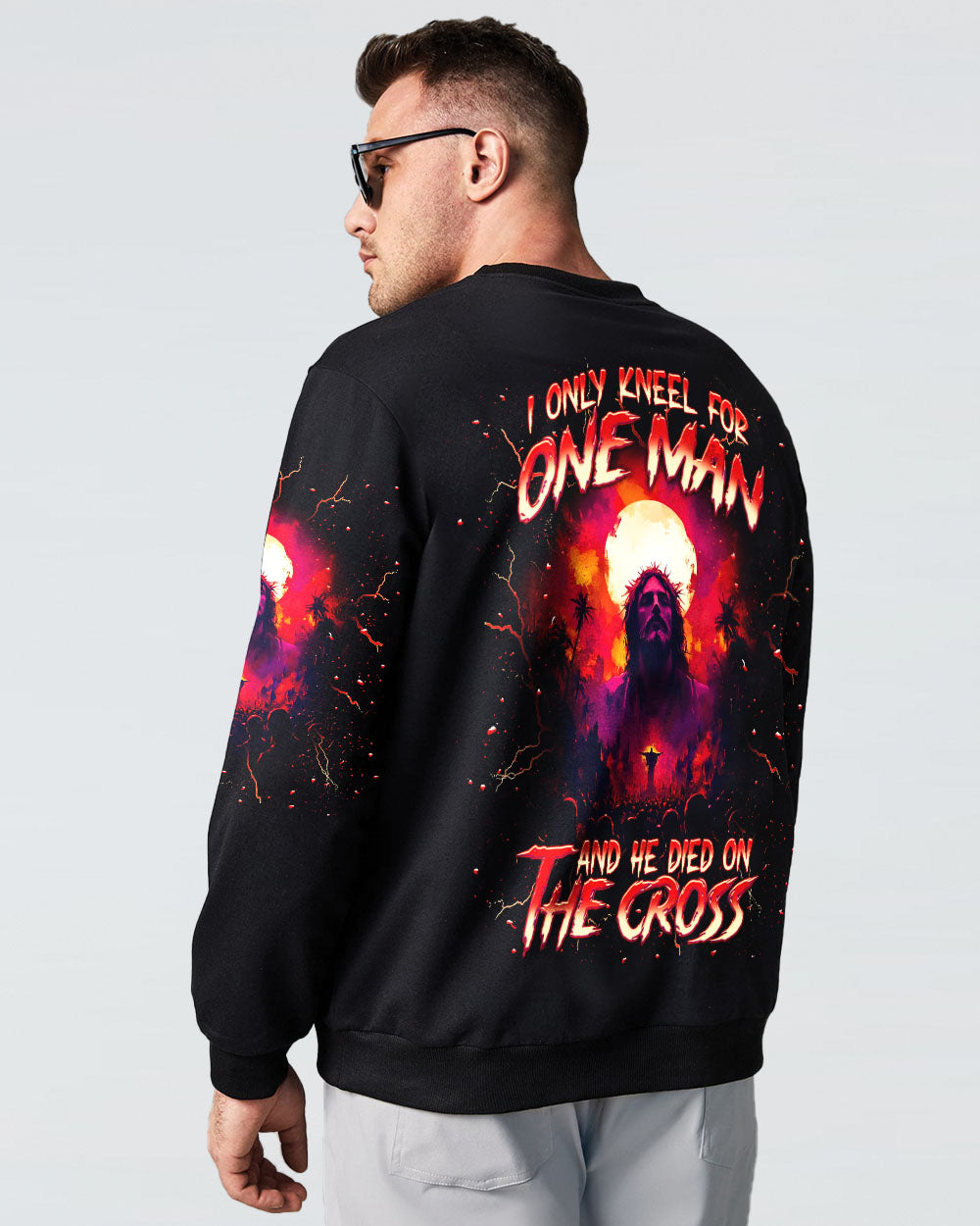 I Only Kneel For One Man Men's All Over Print Shirt - Tlnt1406251