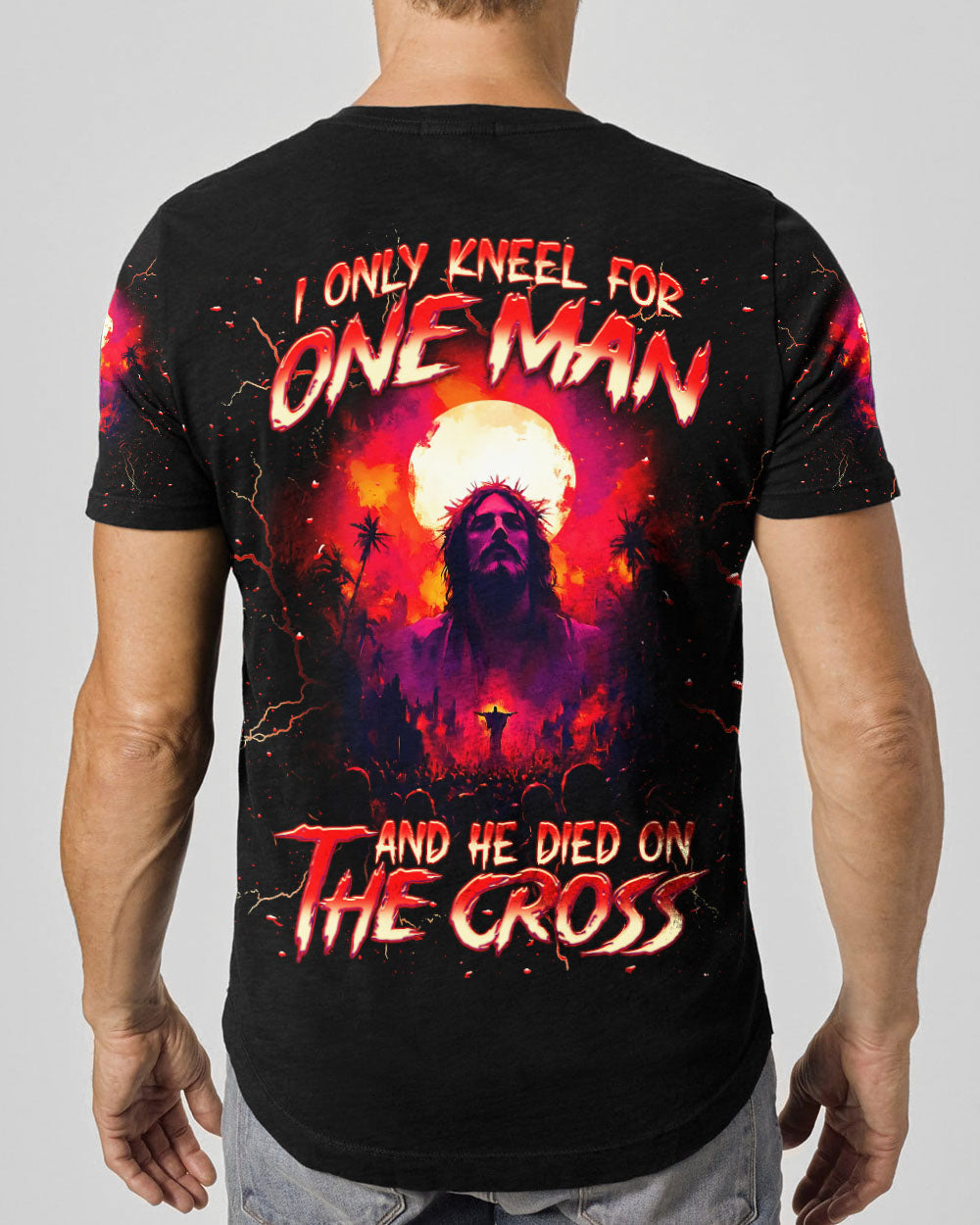 I Only Kneel For One Man Men's All Over Print Shirt - Tlnt1406251