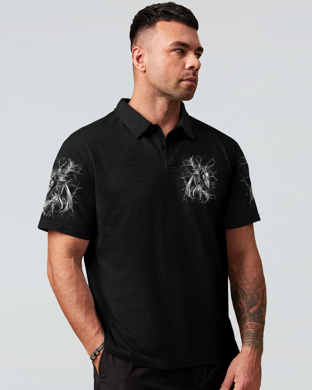 I Don't Know How My Story Ends Warrior Men's All Over Print Shirt - Tlnt1505252