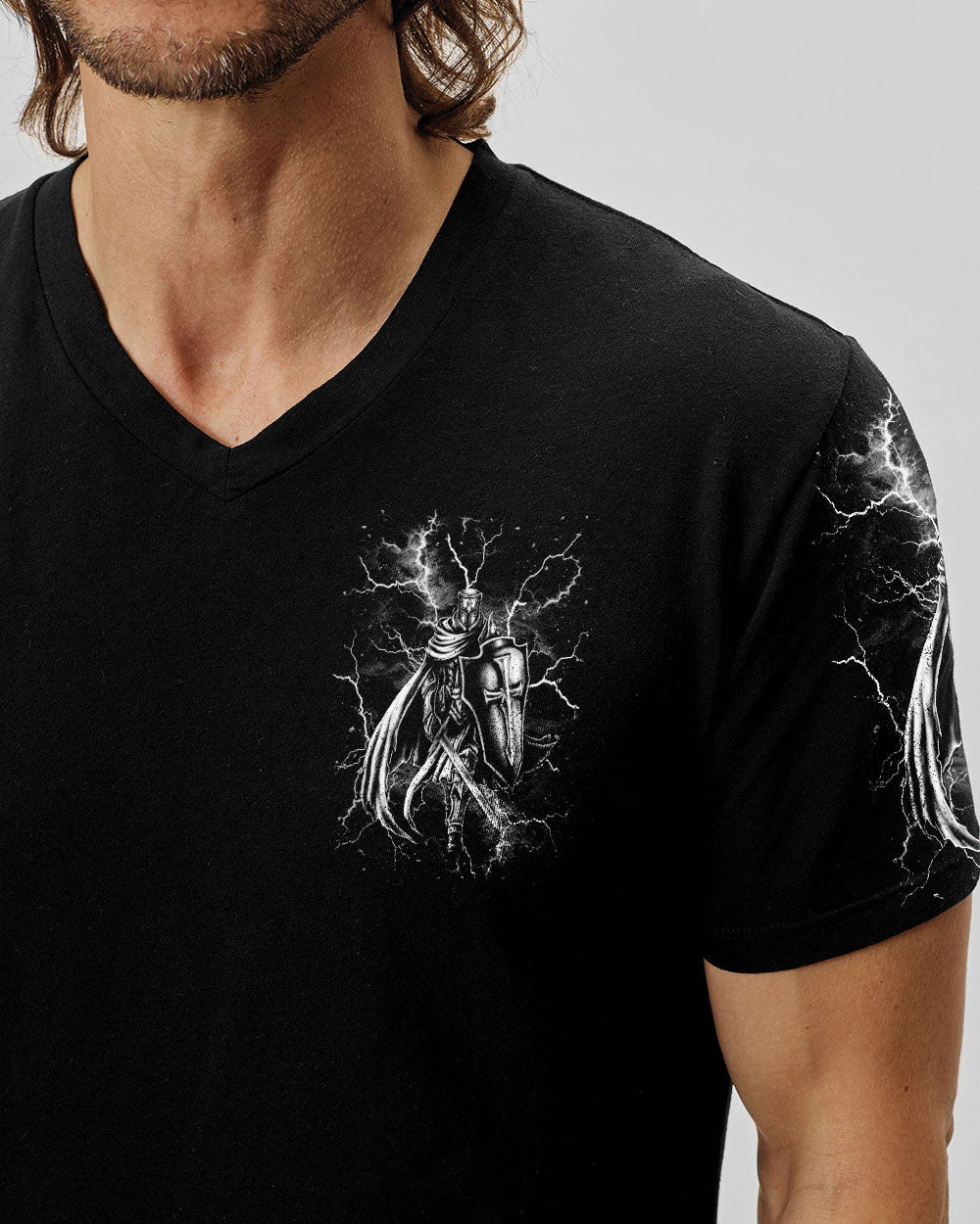 I Don't Know How My Story Ends Warrior Men's All Over Print Shirt - Tlnt1505252