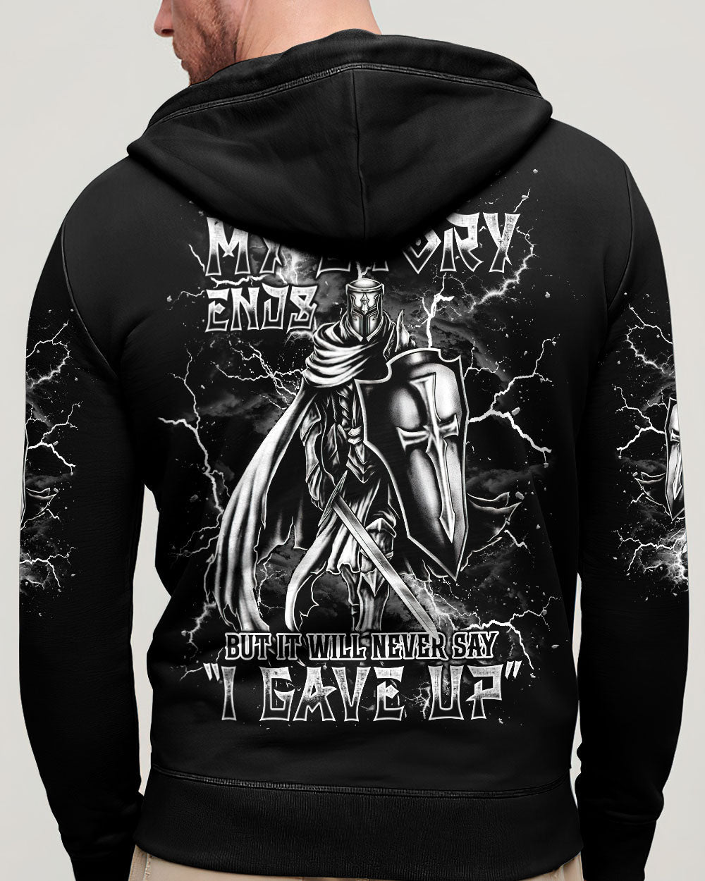 I Don't Know How My Story Ends Warrior Men's All Over Print Shirt - Tlnt1505252