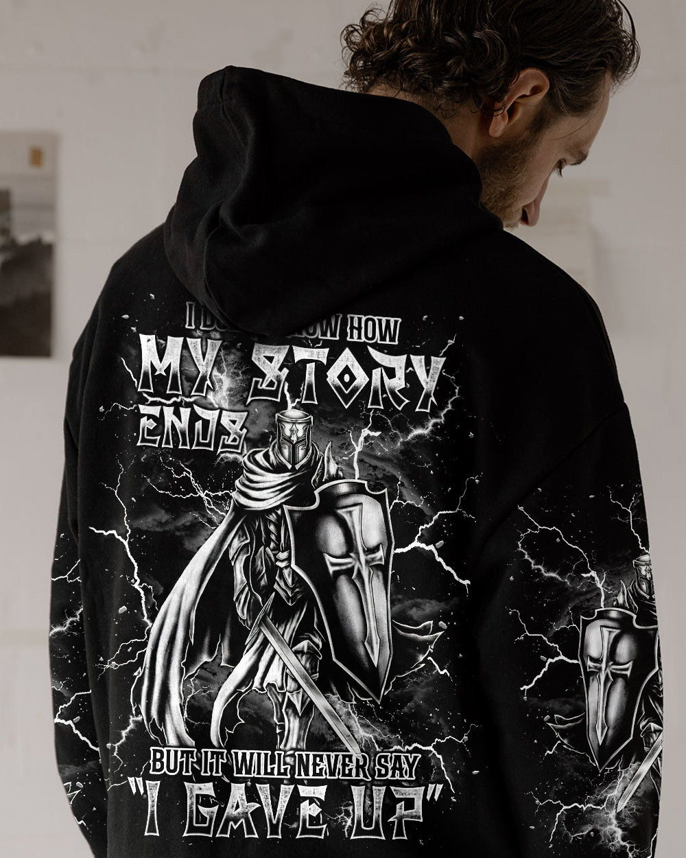 I Don't Know How My Story Ends Warrior Men's All Over Print Shirt - Tlnt1505252