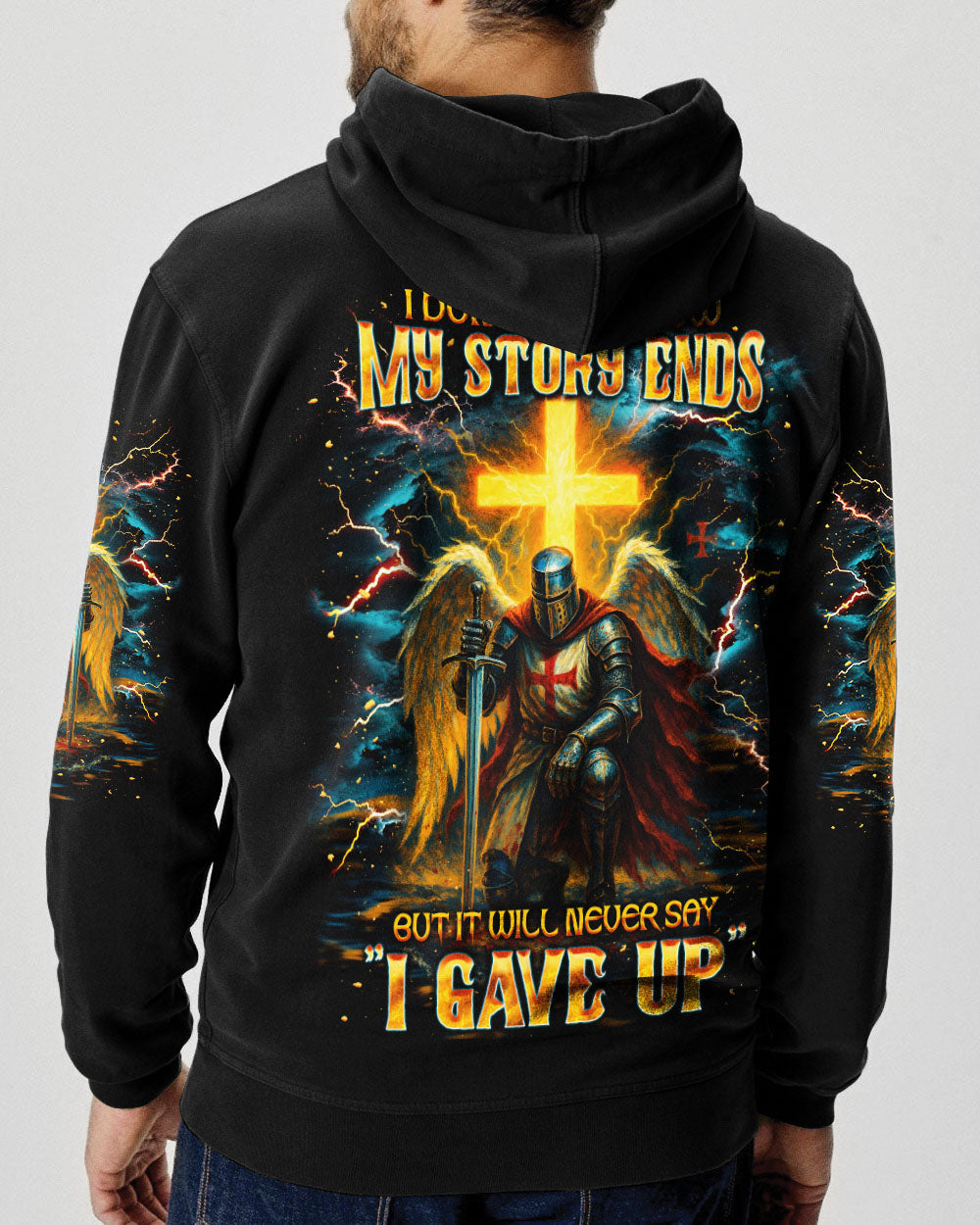 I Don't Know How My Story Ends Warrior Men's All Over Print Shirt - Tlnt1904251