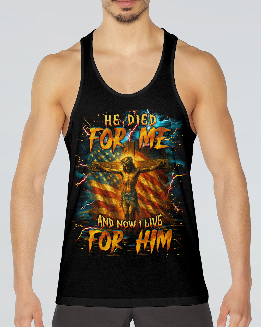 He Died For Me Men's All Over Print Shirt - Tlnt1905252